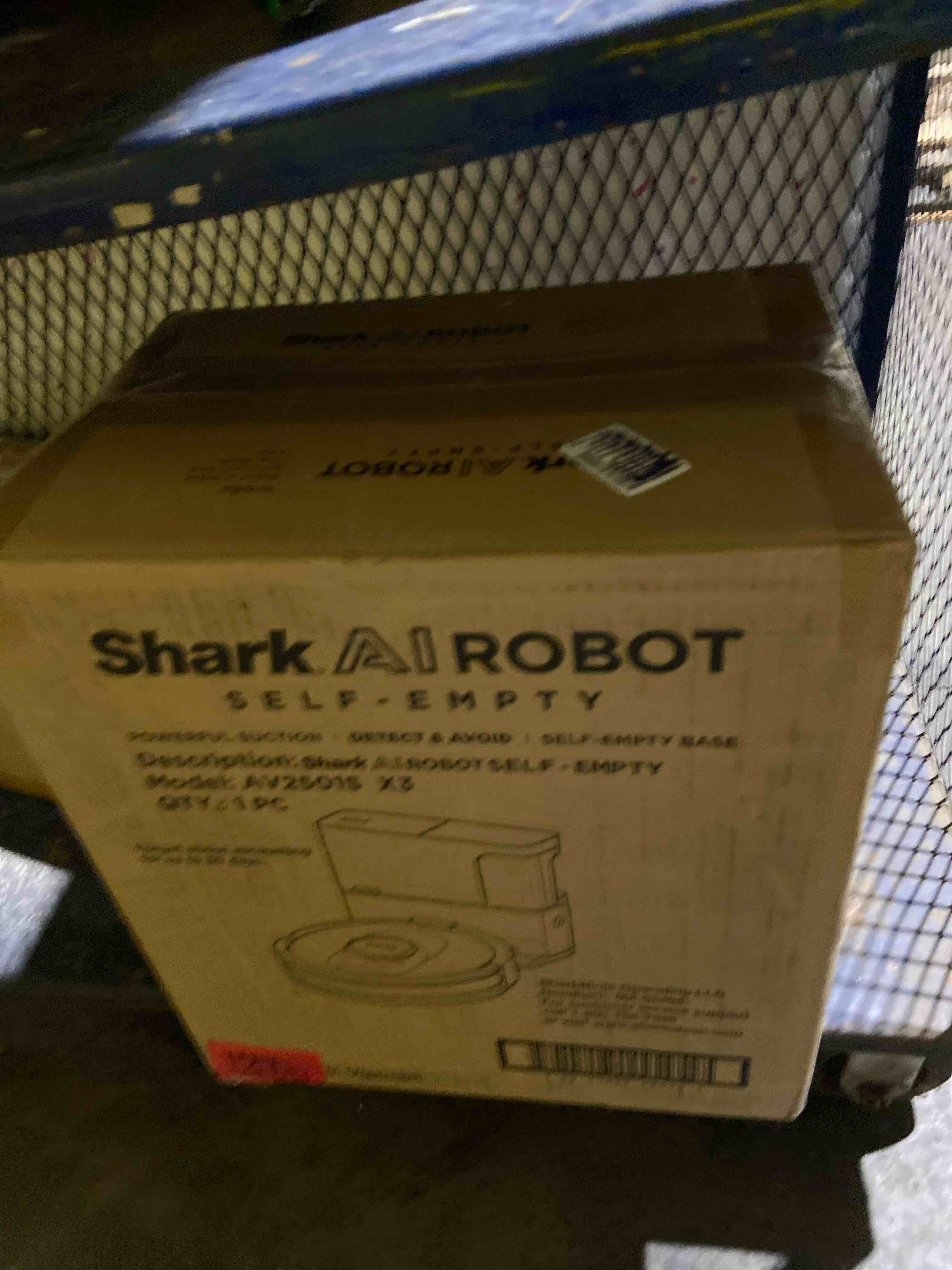 Condition photo showing New/Like New for Shark AV2501S AI Ultra Robot Vacuum, with Matrix Clean, Home Mapping, 30-Day Capacity HEPA Bagless Self Empty Base, Perfect for Pet Hair, Wifi, Dark Grey