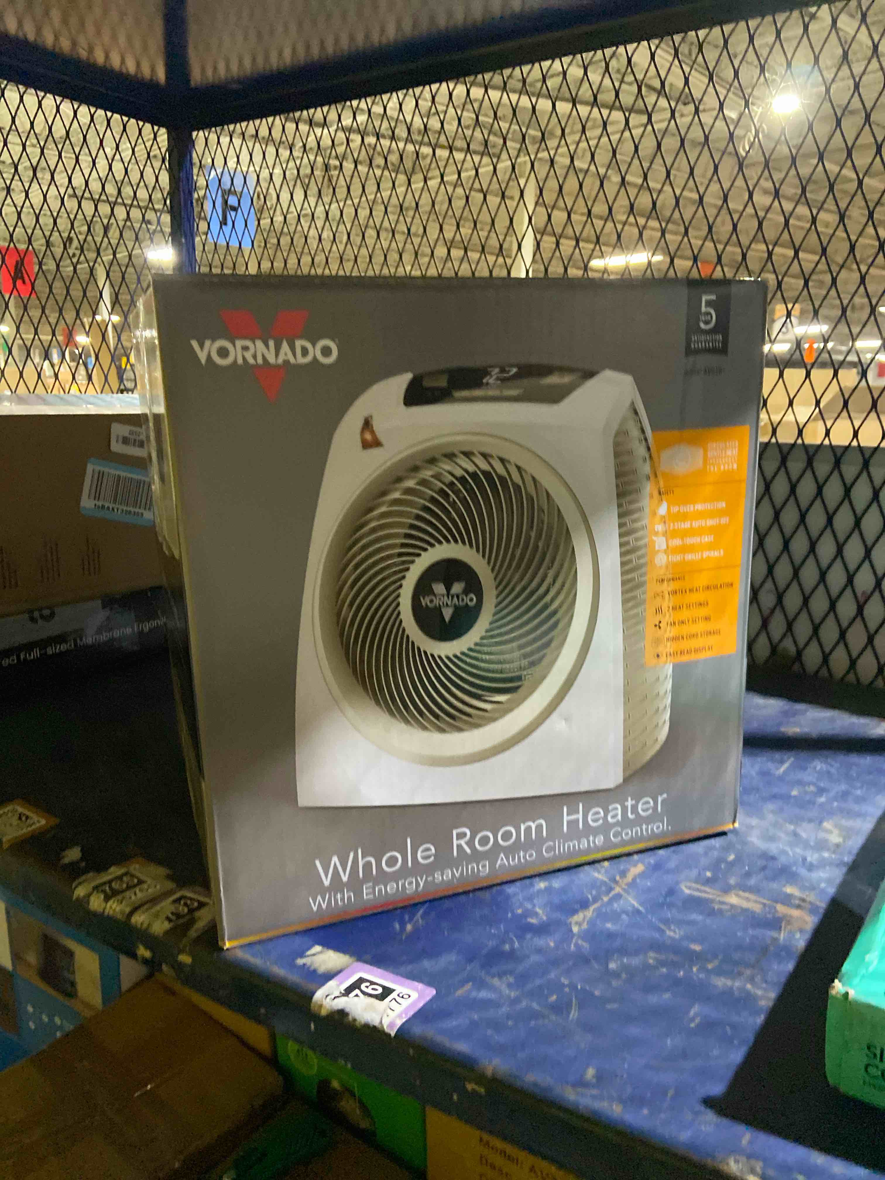 Condition photo showing New/Like New for Vornado AVH10+ Ice Whole Room Heater White