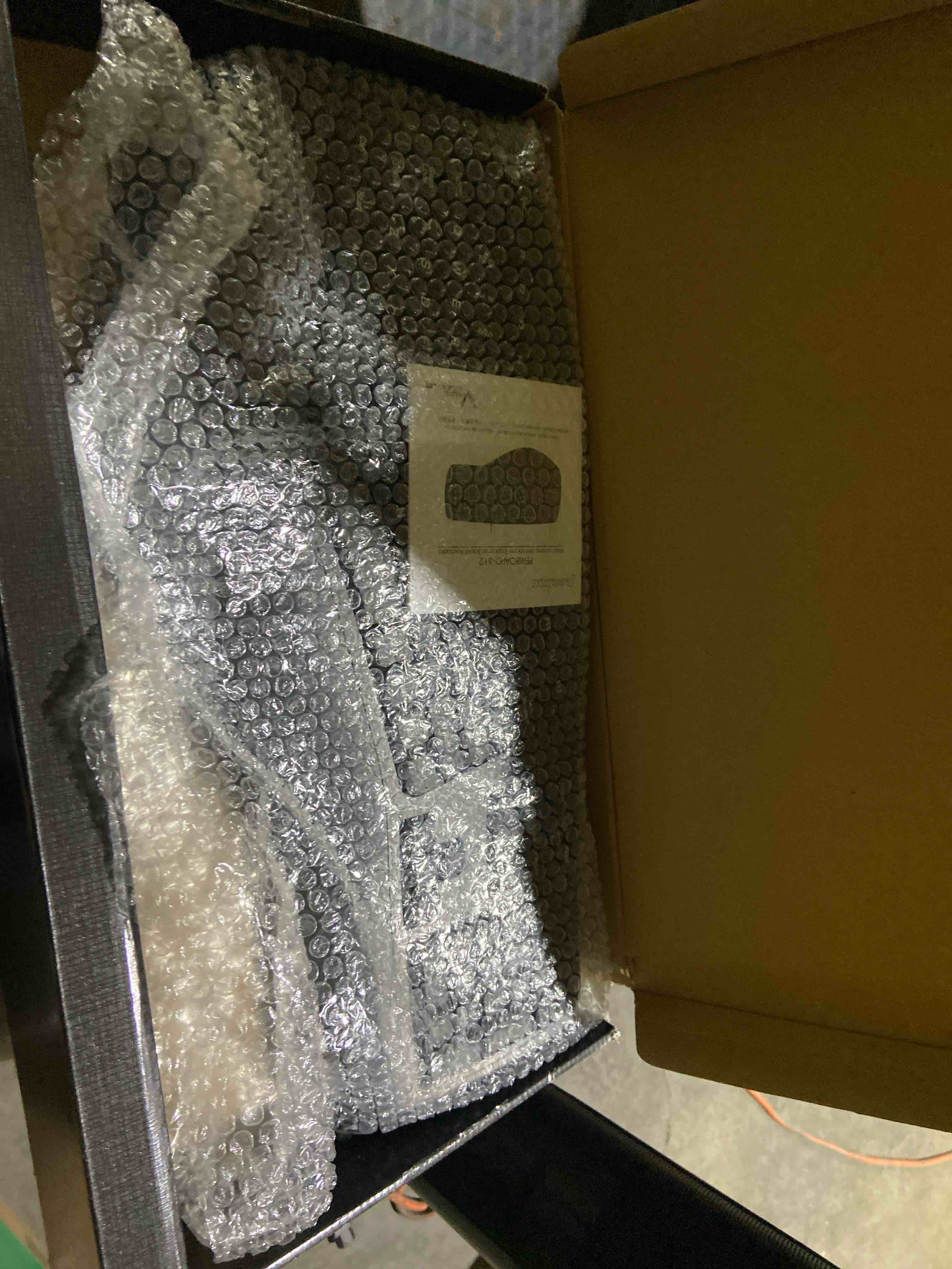 Condition photo showing New/Like New for Perixx PERIBOARD-312 Ergonomic Backlit Keyboard - Wired USB with 2 Hubs - Natural Ergonomic Split Design - White LED - Black