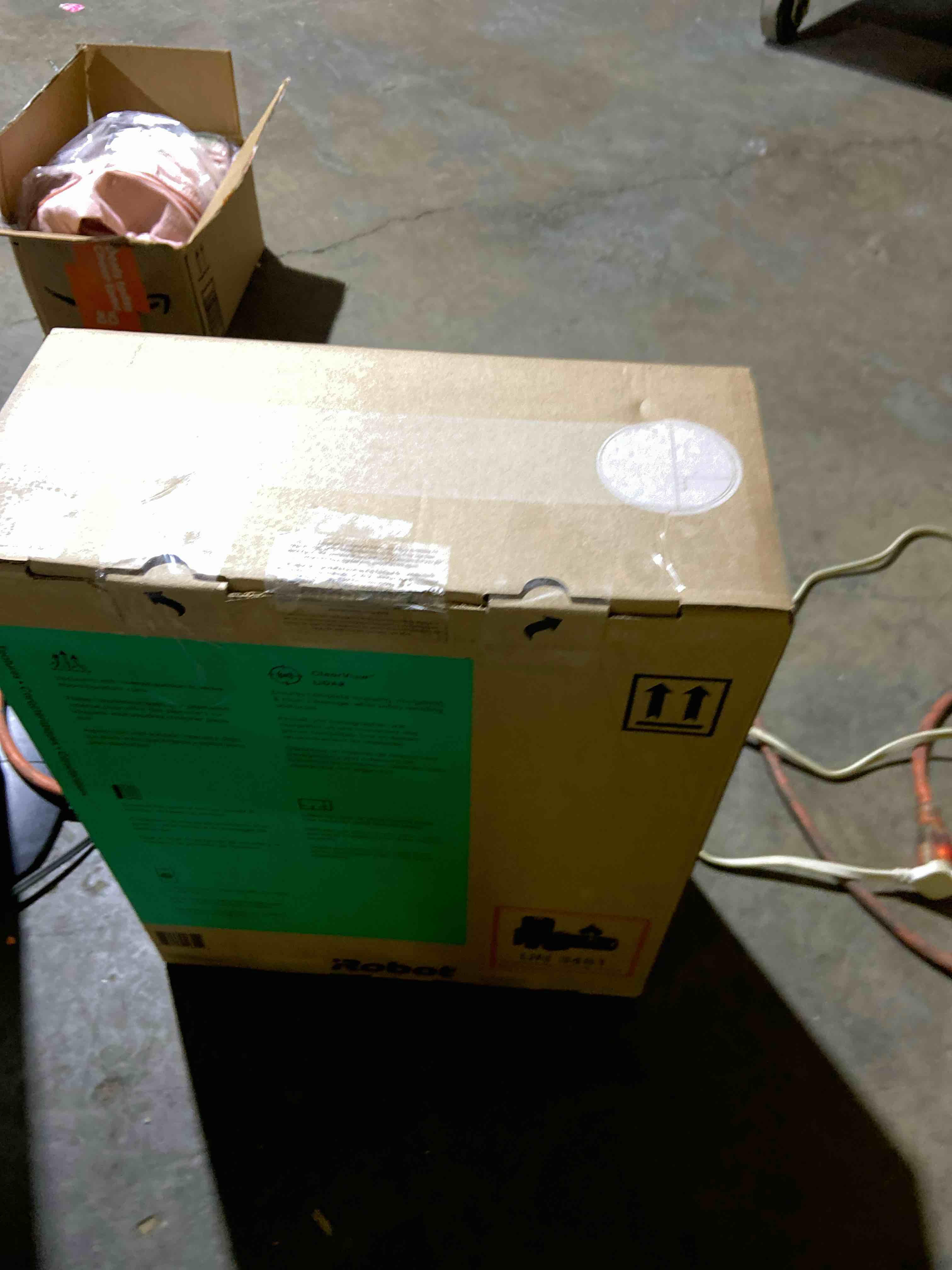 Condition photo showing New/Like New for iRobot Roomba 104 Vac Robot Vacuum - Intense Power-Lifting Suction, Smart & Fast Home Mapping, Ideal for Pet Hair, LiDAR Navigation, Multi-Surface Cleaning, Cleans in Neat Rows, Self-Charging