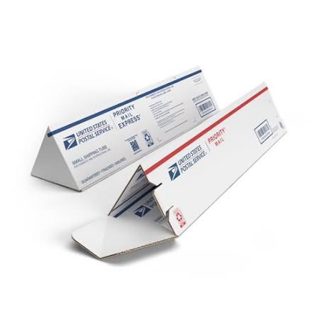 usps 20pack small mailing tube box 25x2x2