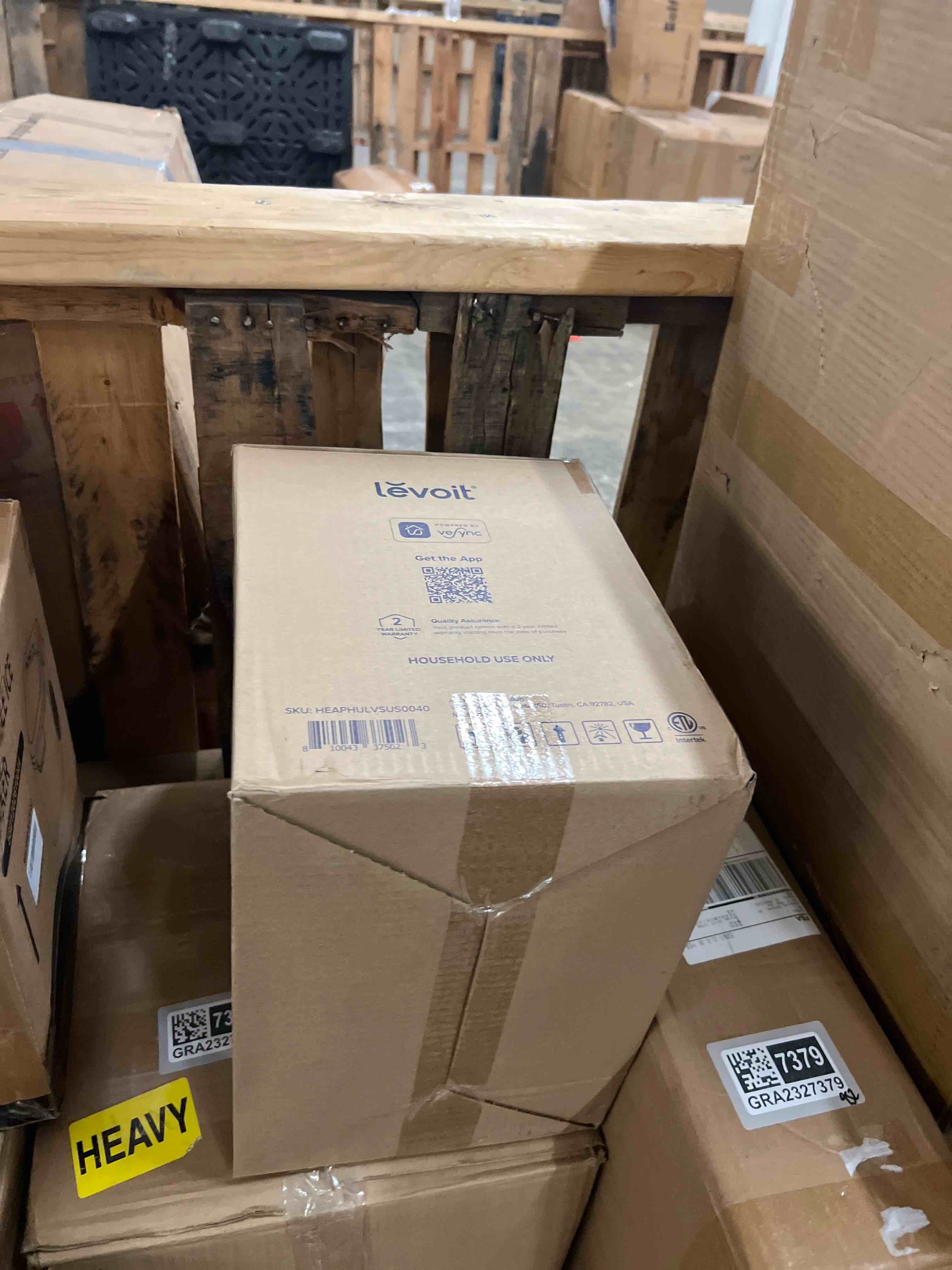 Condition photo showing New/Like New for LEVOIT LV600S Smart Warm and Cool Mist Humidifiers for Home Bedroom Large Room, (6L) 753ft² Coverage, Quickly & Evenly Humidify Whole House, Easy Top Fill, App & Voice Control - Quiet Sleep Mode