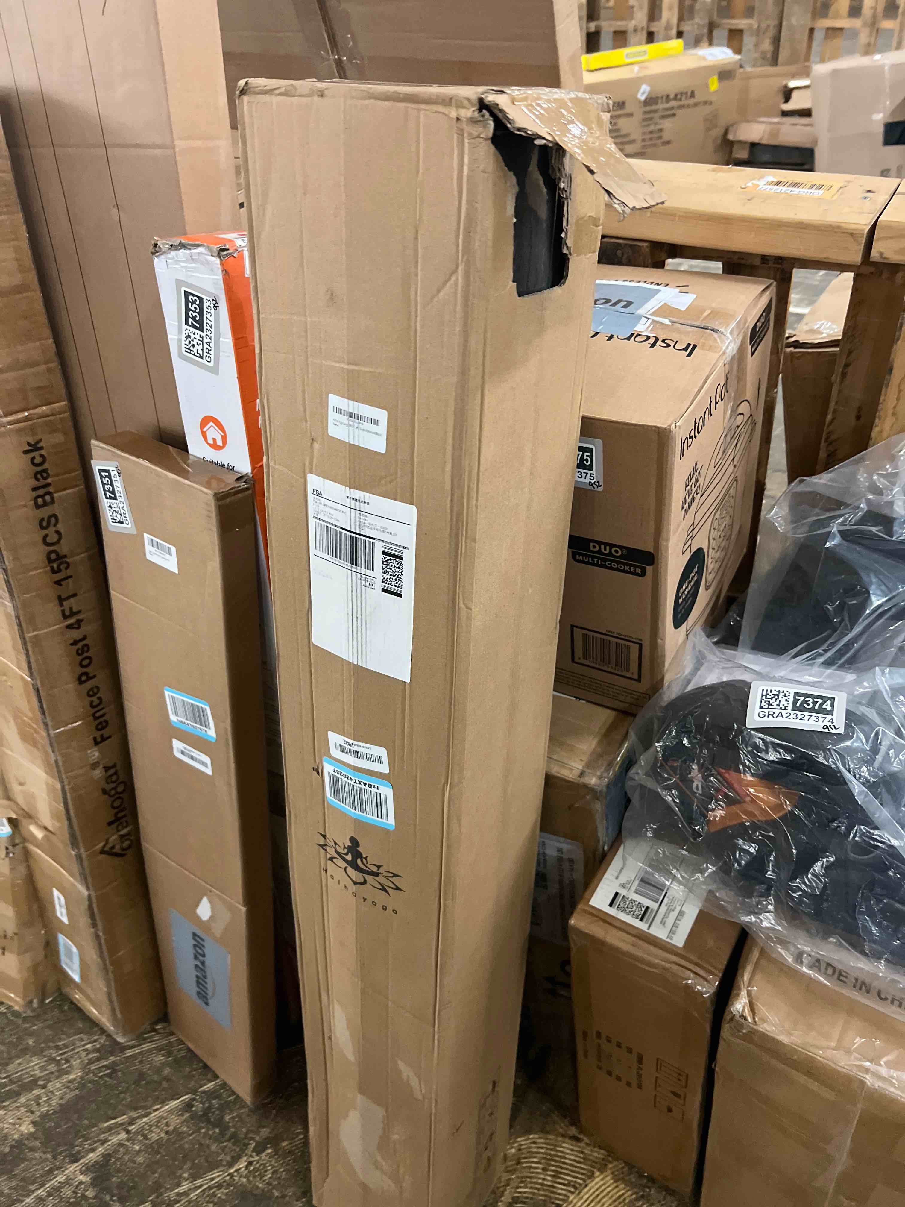 Condition photo showing New/Like New for Hatha Yoga Large TPE Yoga Mat 6'x4'x1/2" Extra Thick Non-Slip Exercise Mat - for Yoga Pilates & Home Gym Workouts Black