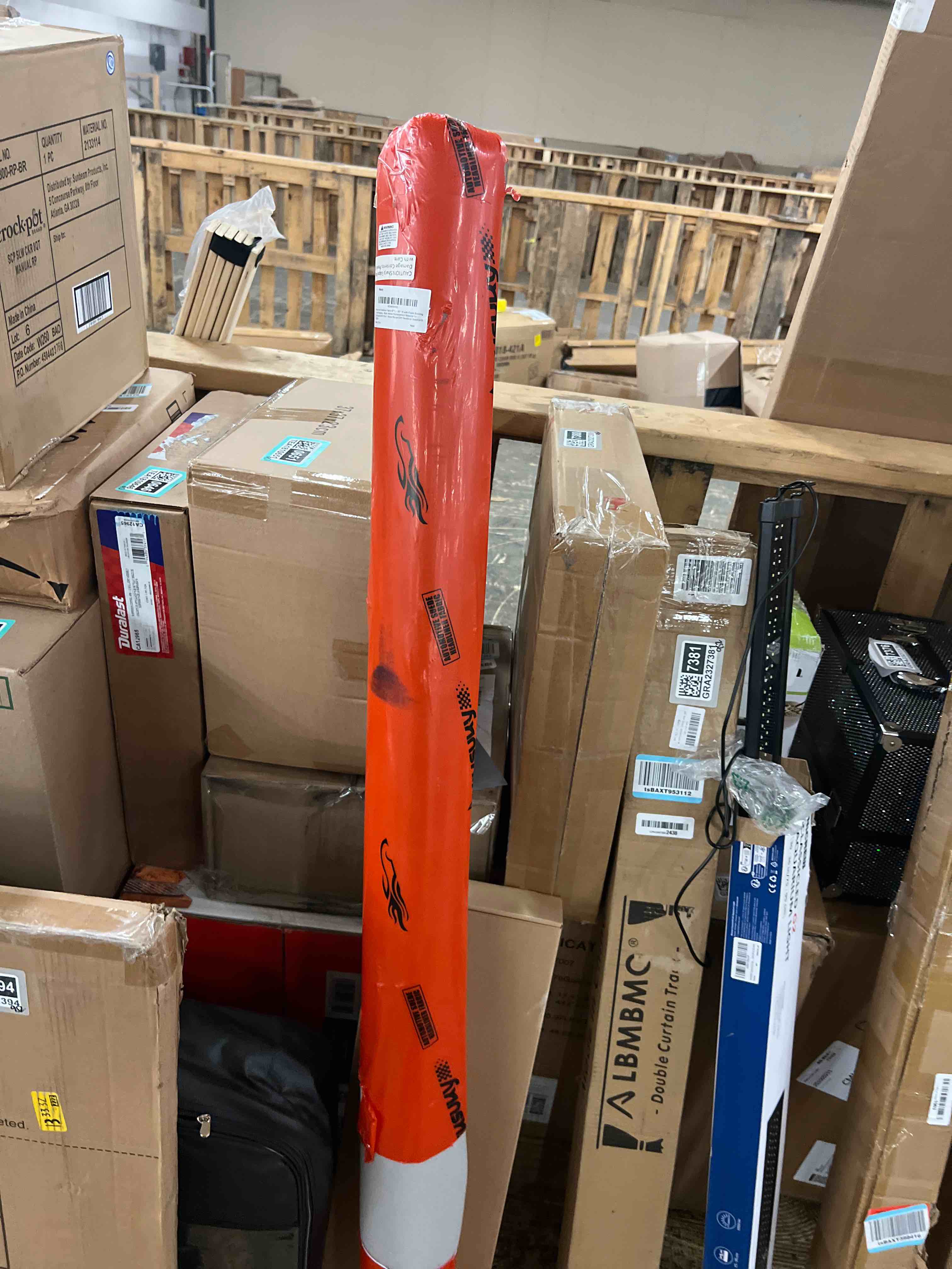 Condition photo showing New/Like New for Auto Headliner Fabric 97" L × 60" W with Foam Backing - Mesh Type with - Tube Packaging - Black Interior Replacement Material for Car/Truck/SUV/RV Roof - Home Repair/DIY Headliner Material Black 97"L×60"W