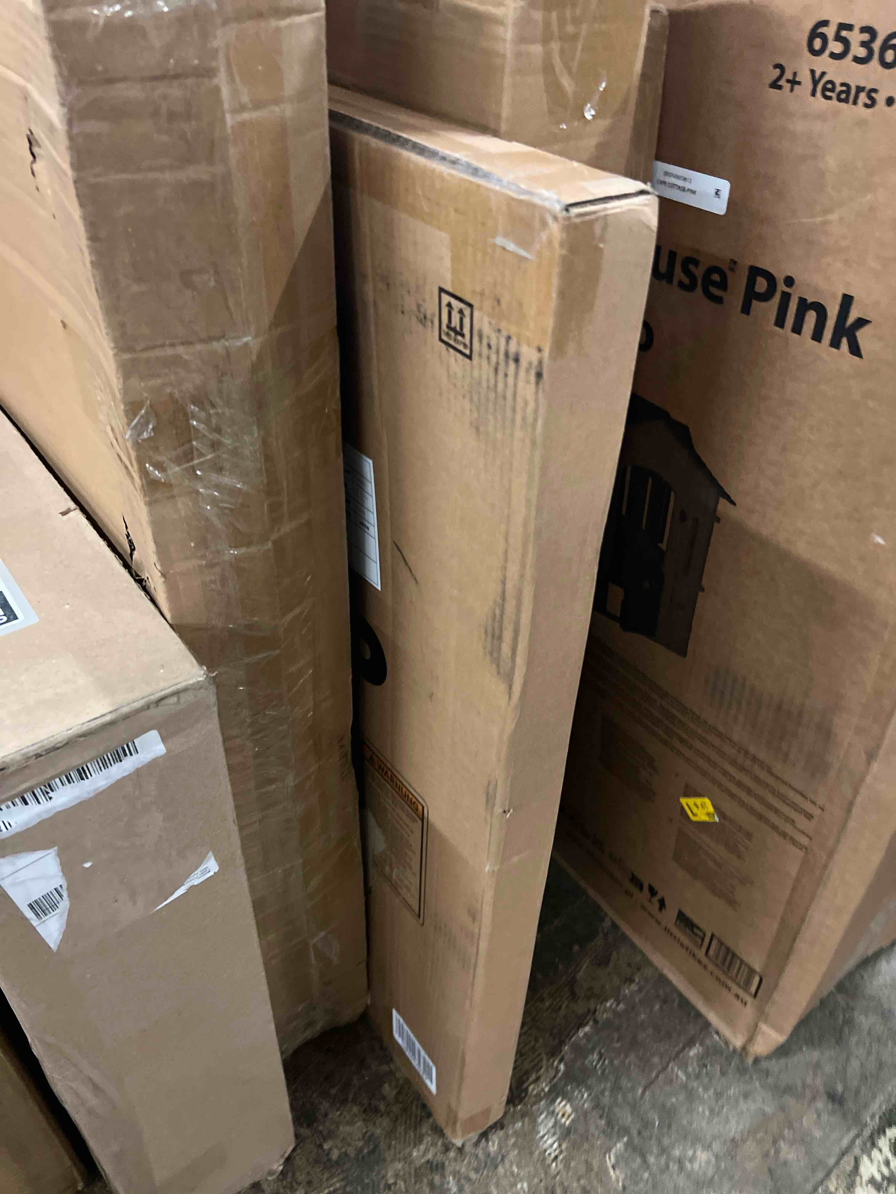 Condition photo showing New/Like New for Babelio Baby Gate for Stairs & Doorways, 26-43" W 34" H Extra Tall| No Bottom Bar| Easy Installation| One-Handed Operation| Auto-Close| Hardware Mount (Drill Needed) Safety Dog/Pet Gate Indoor (Grey) Grey - B17 26-43" W, 34" H