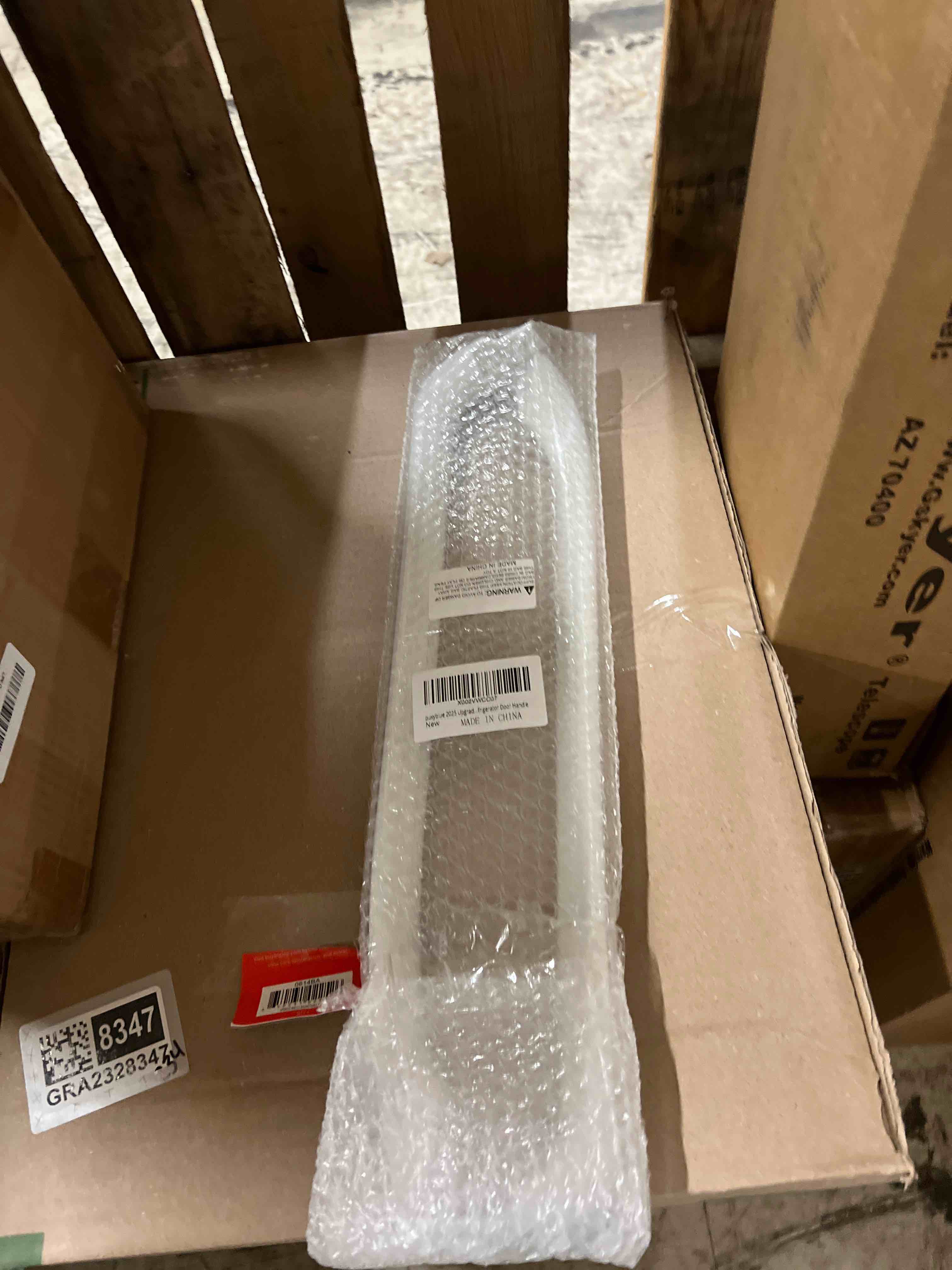 Condition photo showing New/Like New for puxyblue 2025 Upgraded HIGH-Strength ABS WR12X22148 GTH18GBDCRWW GTH18GBDDRWW Refrigerator Door Handles 2Pack Replaces Hotpoint GE Refrigerator Door Handle