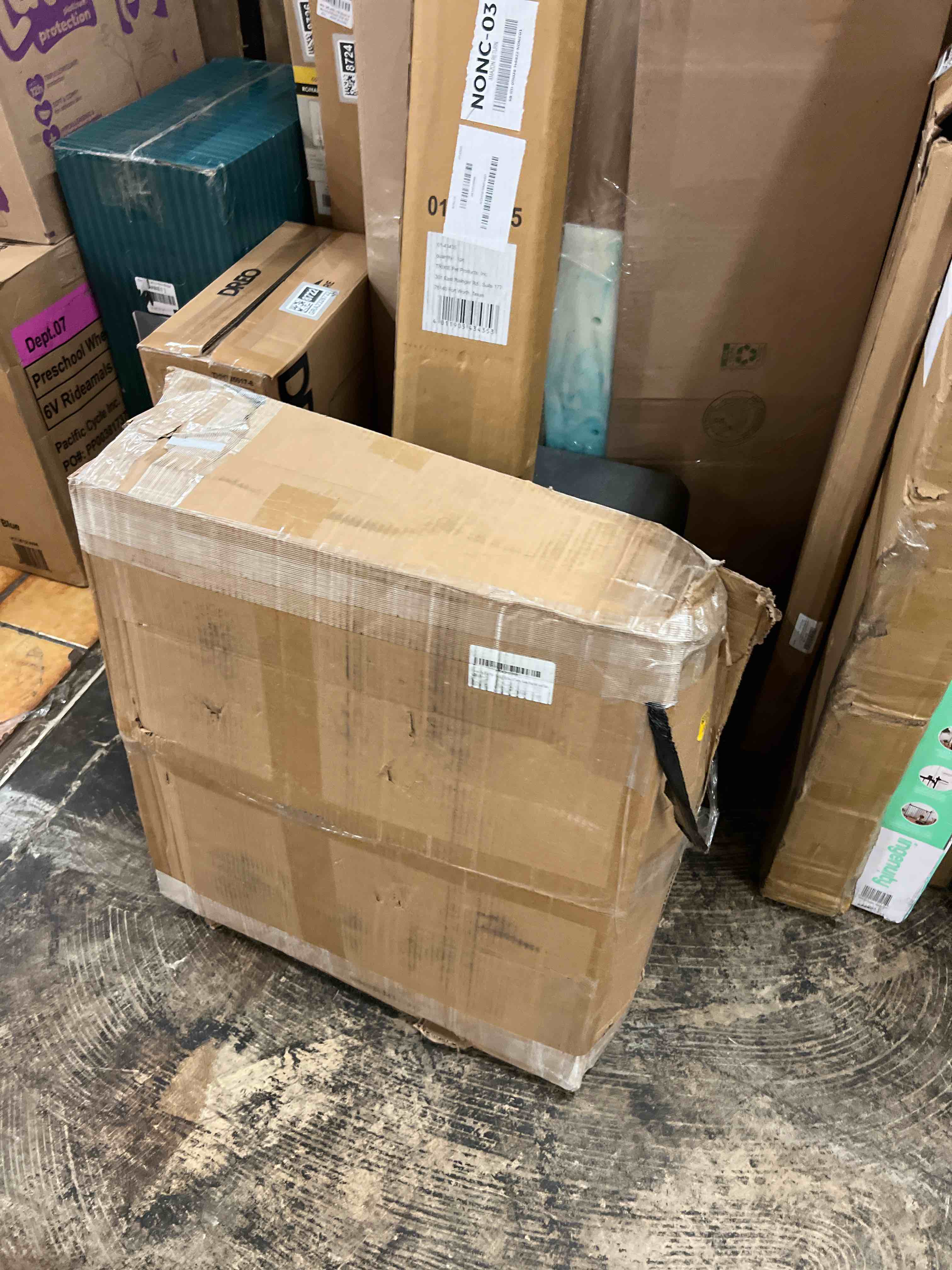 Condition photo showing New/Like New for Non-Slip Rug Pad, 10x14 Ft Extra Large Felt Area Rug Cushioned Non Skid Carpet Pads, Felt Rug Pad for Under Hardwood Floors, Thick Non-Slip Rug Pads for All Floors, Keep Rug Soft and Safe 10' x 14'