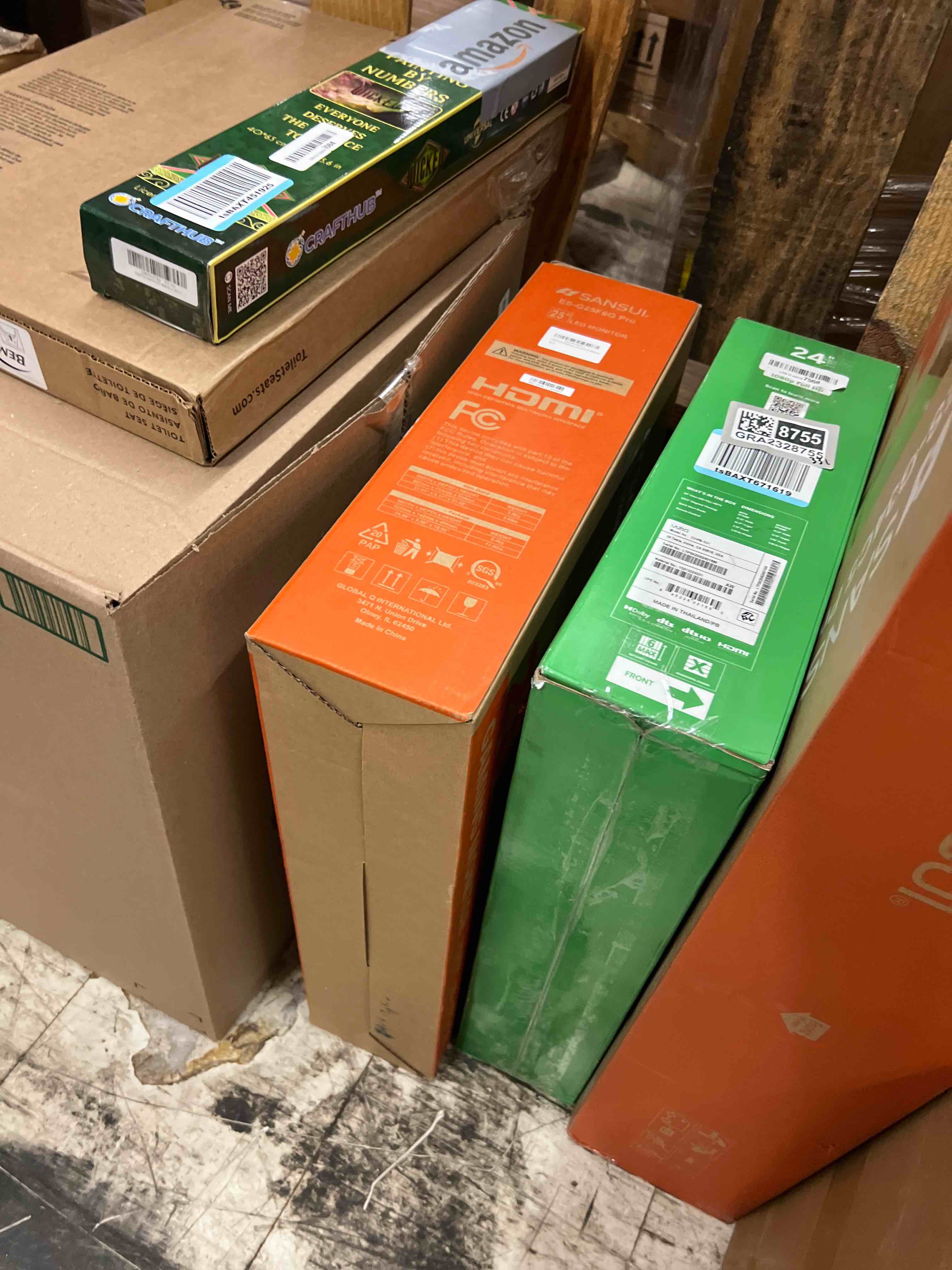 Condition photo showing New/Like New for SANSUI 24.5 Inch QHD Gaming Monitor 300Hz, 1ms Fast IPS Computer Monitor, 2× HDMI 2.1 + 2× DP 1.4 Ports, 130% sRGB Eye Care VESA Support (DP Cable Included ES-G25F6Q Pro) 25 Inch QHD 300Hz IPS Gaming Monitor