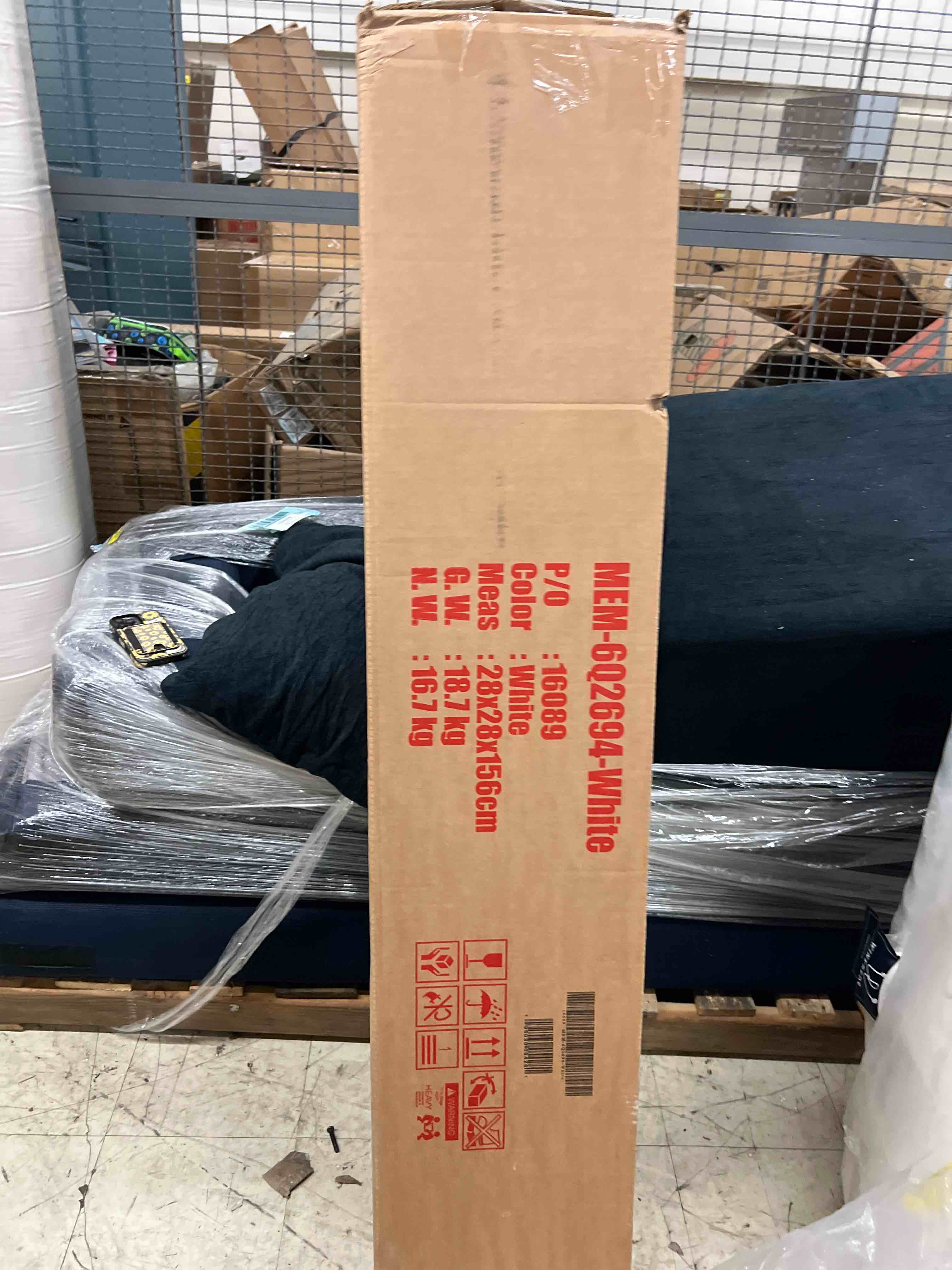 Condition photo showing New/Like New for Queen Gel Memory Foam Mattress Medium Firm 6 in. Bed-in-a-Box Mattress