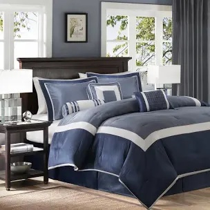 Genevieve 7 Piece Comforter Set queen 