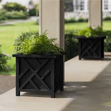 Calista Lattice Box Decorative Outdoor Flower or Plant Pot Garden