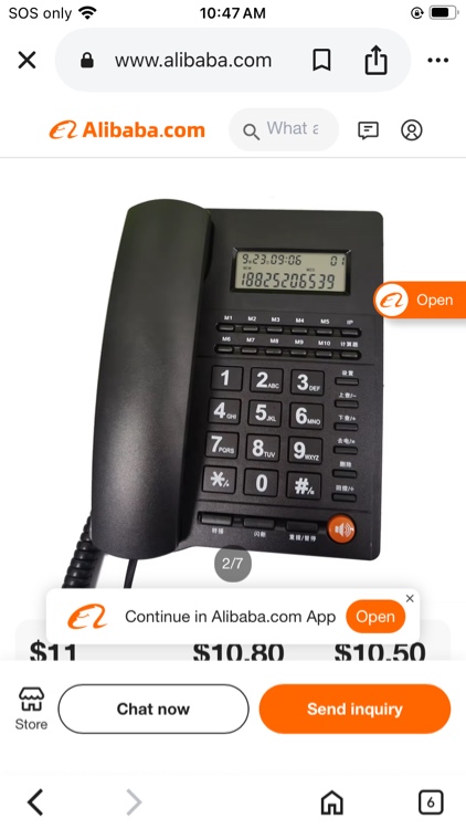 Fashion products, high-quality caller ID telephone