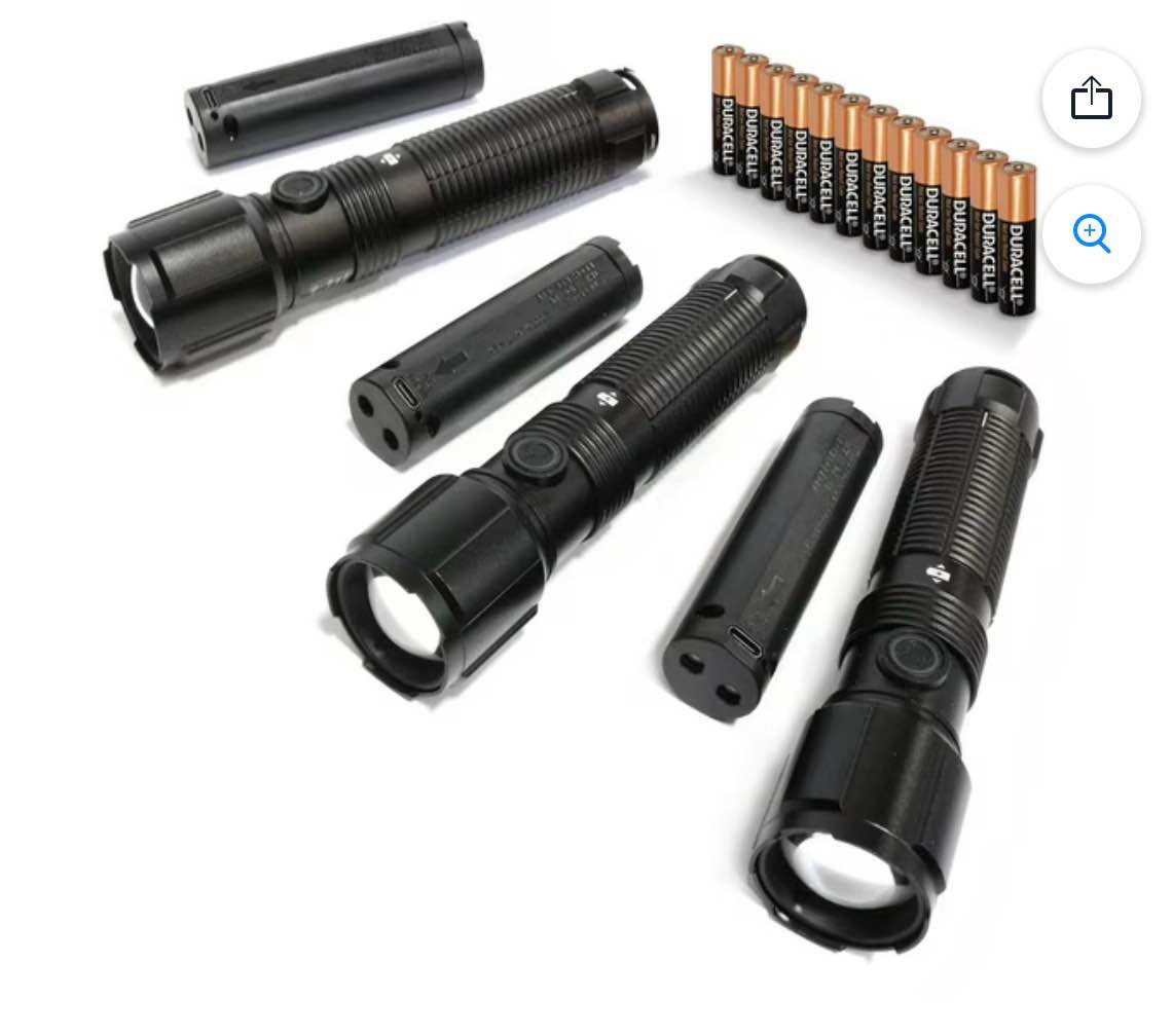 Member's Mark 3 PC 1700 Lumen Dual Power LED Flashlight Set 4.5 stars out of 435 reviews (4.5)| 435 ratings Item # 99