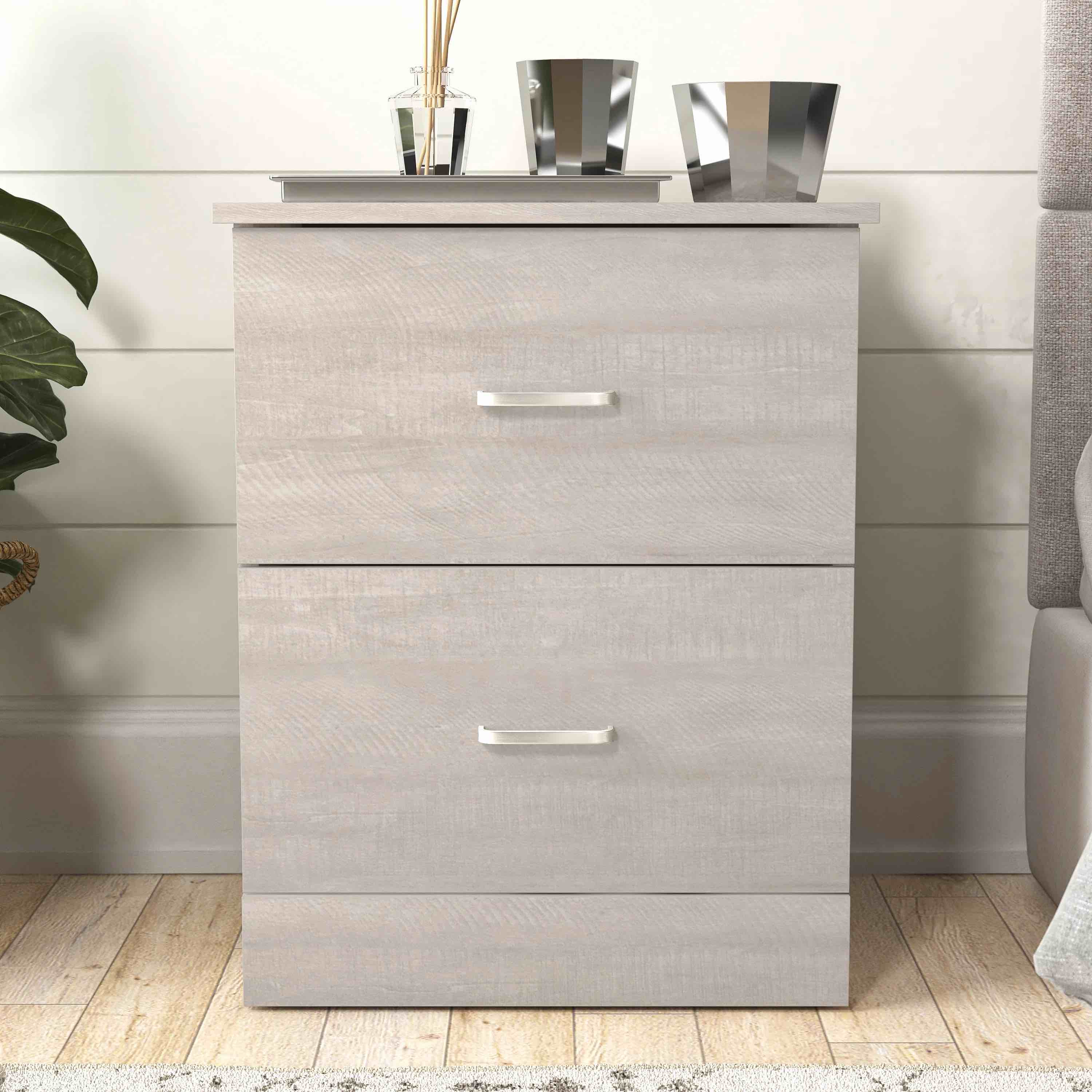 allyannah 23.6" 2-drawer nightstand