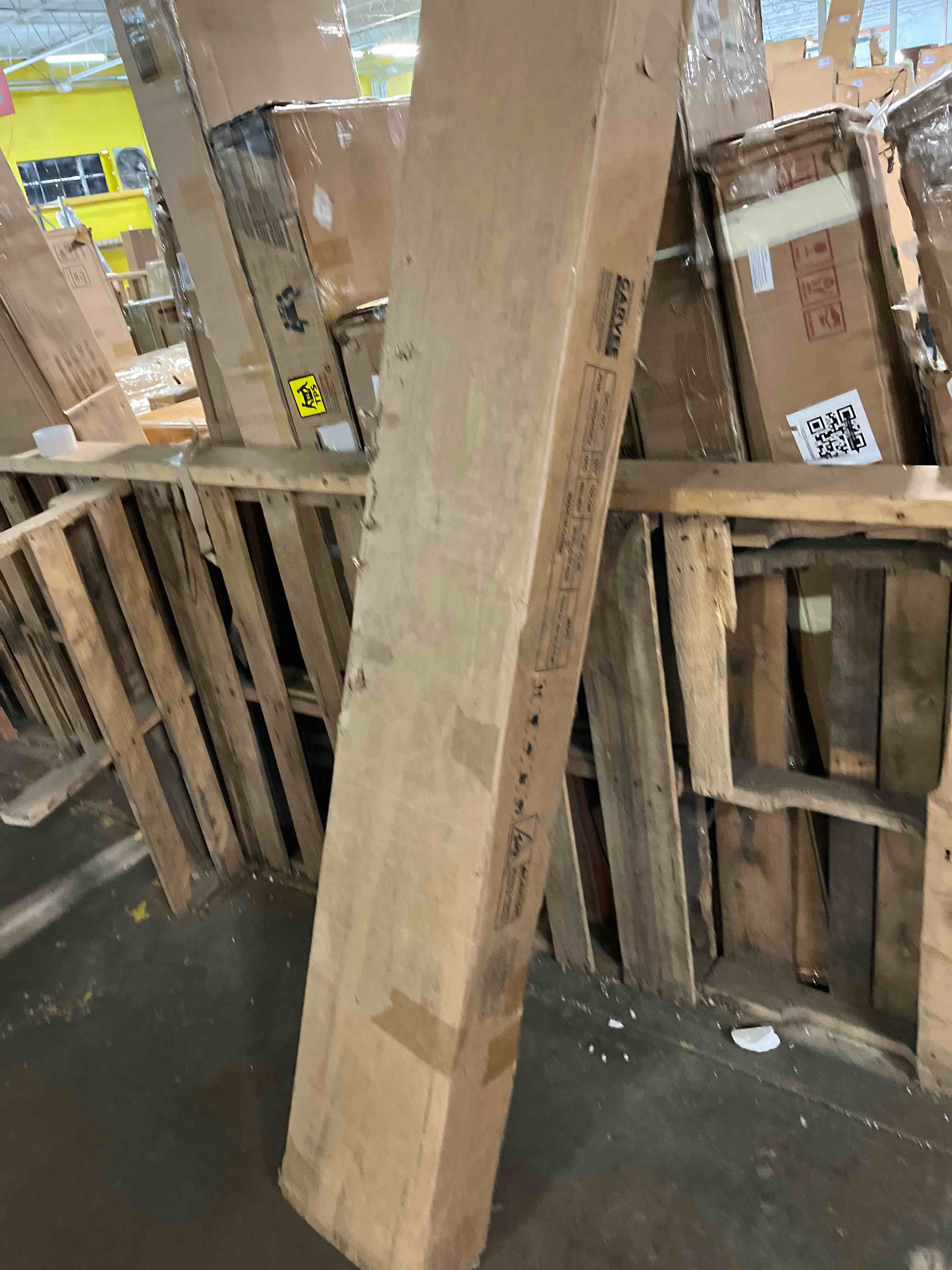 Condition photo showing Good Condition for California King Platform Bed Frame, No Headboard