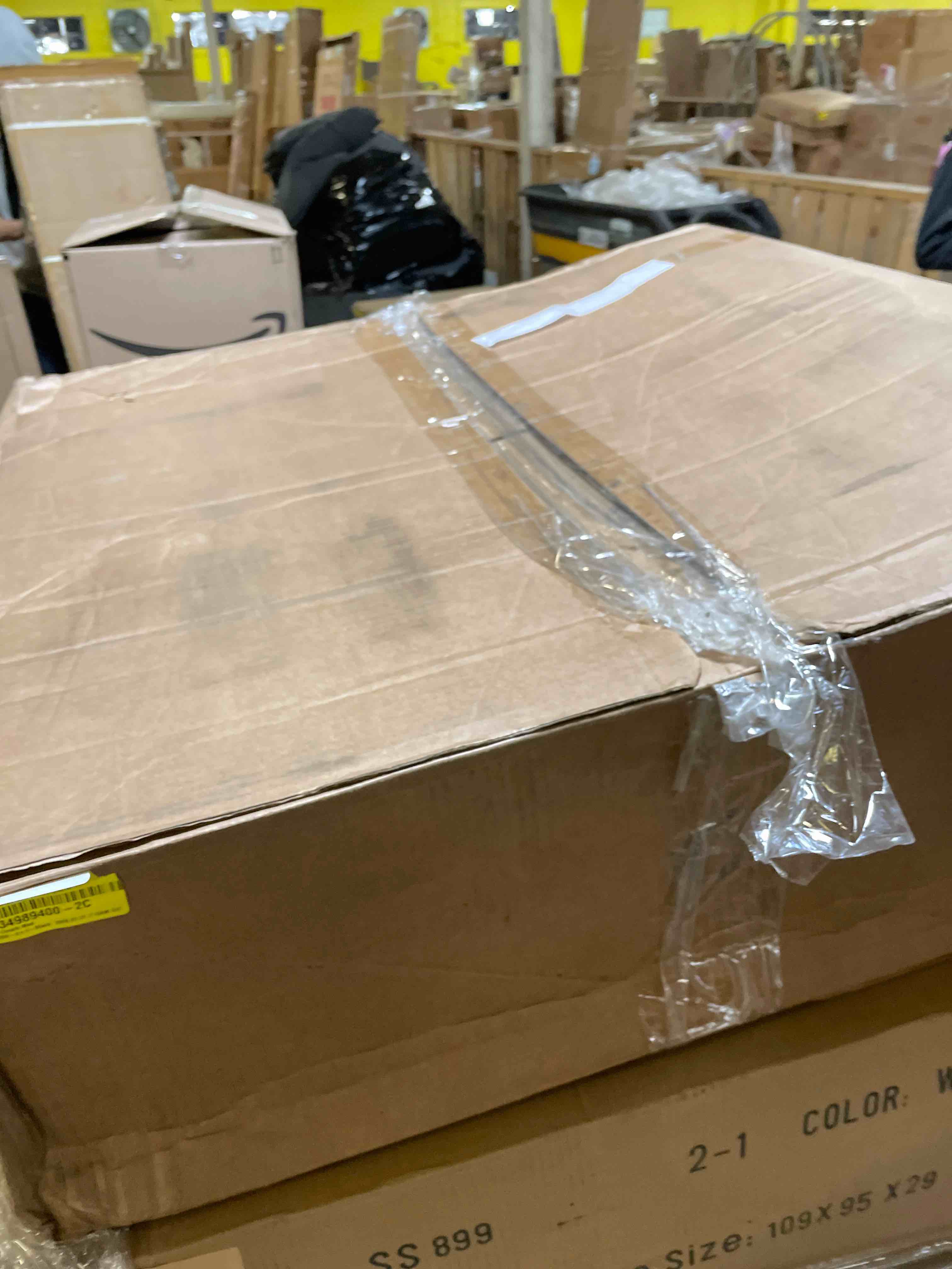 Condition photo showing As Is for (INCOMPLETE) Cloud Sofa Sectional Sofa Couch Mod