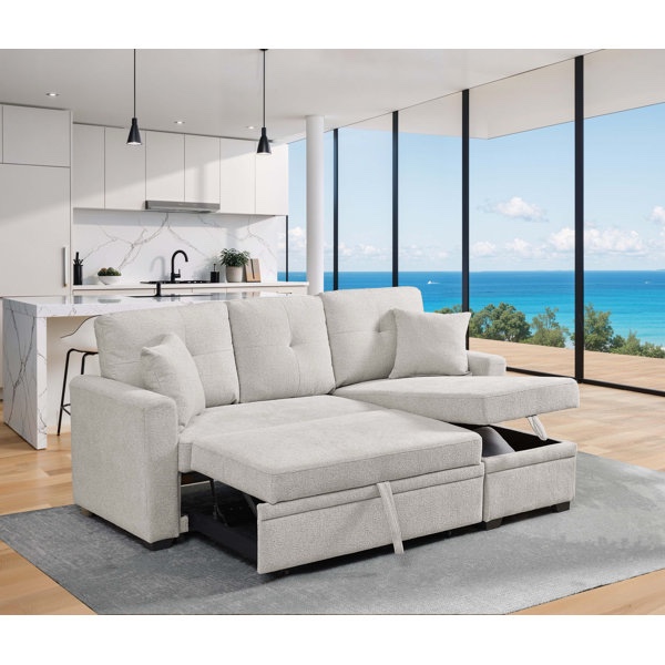 (INCOMPLETE BOX 1/3)) Areebe 3 Piece Upholstered Sectio