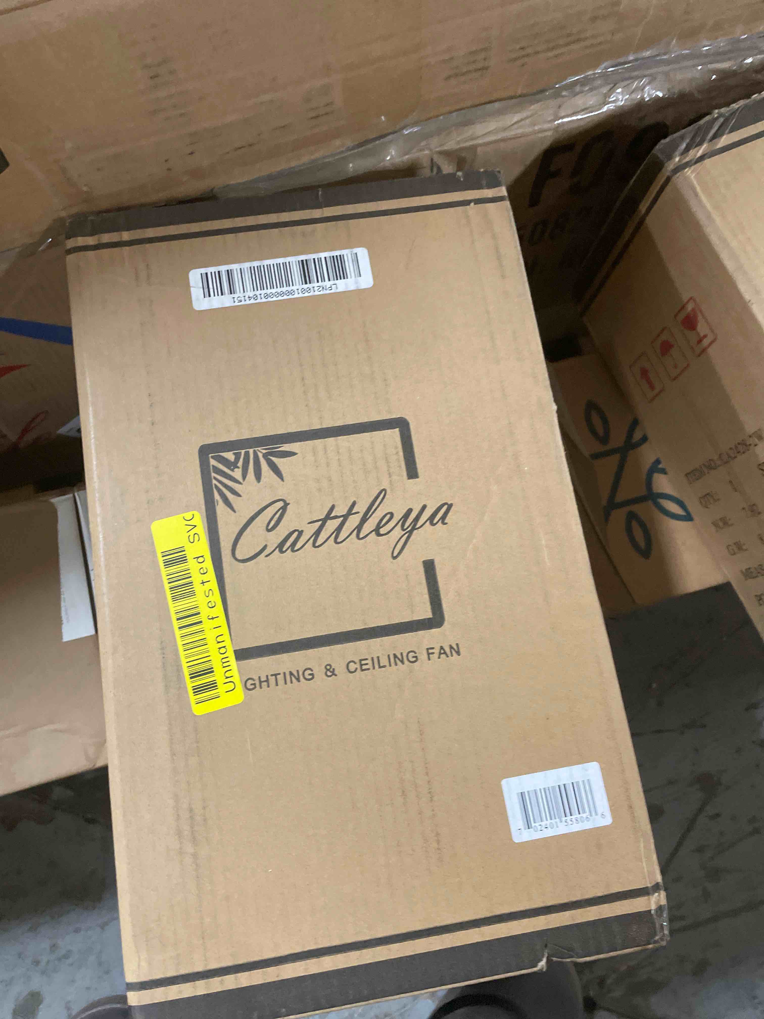 Condition photo showing New/Like New for C Cattleya 2-Pack Integrated LED Motion Sensor Outdoor Wall Sconce Light with Ripple Glass