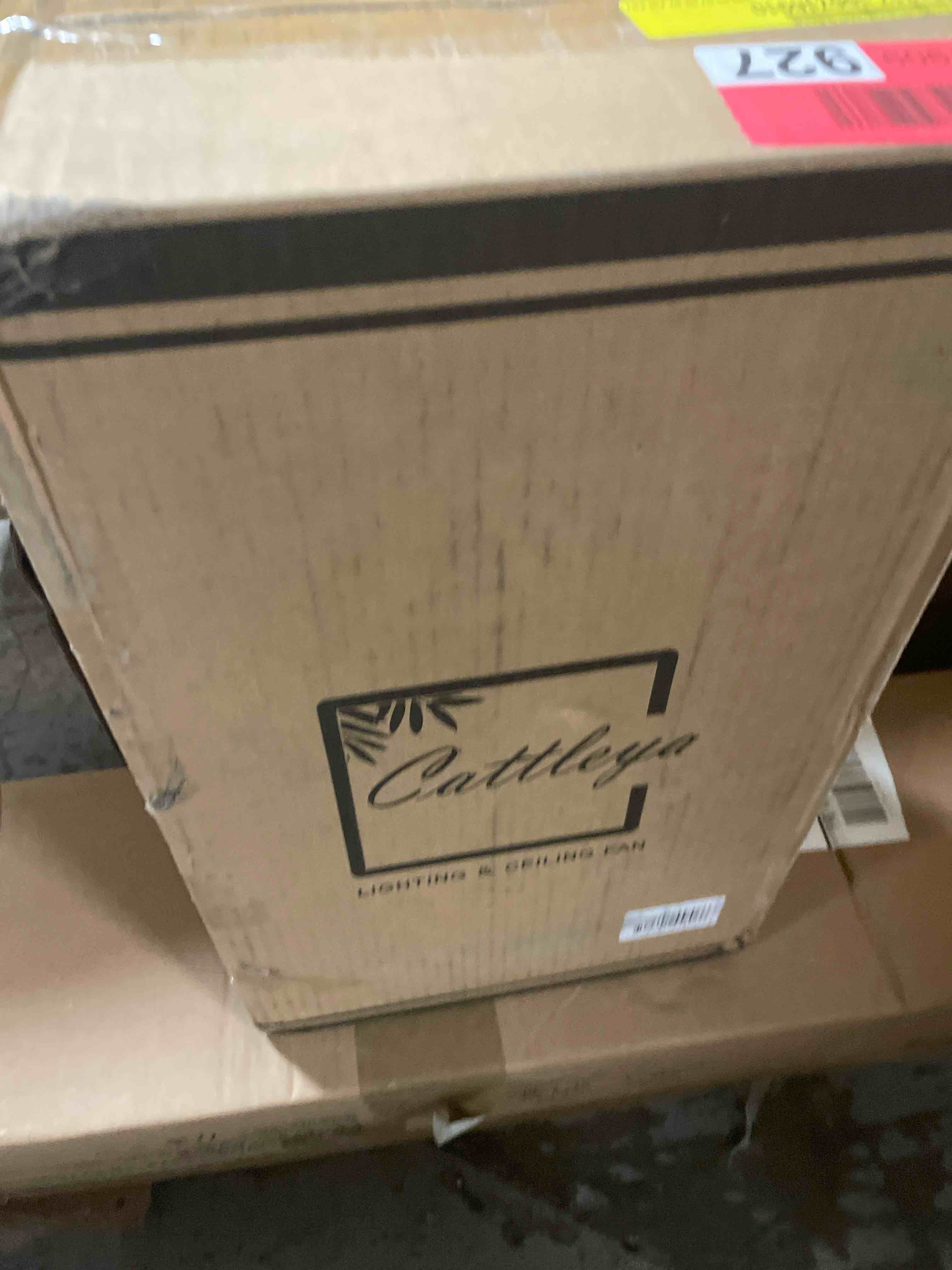 Condition photo showing New/Like New for C Cattleya 2-Pack Integrated LED Motion Sensor Outdoor Wall Sconce Light with Ripple Glass