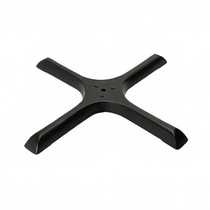 Royal Industries Square Powder Coated Cast Iron Table Base, 30 x 30