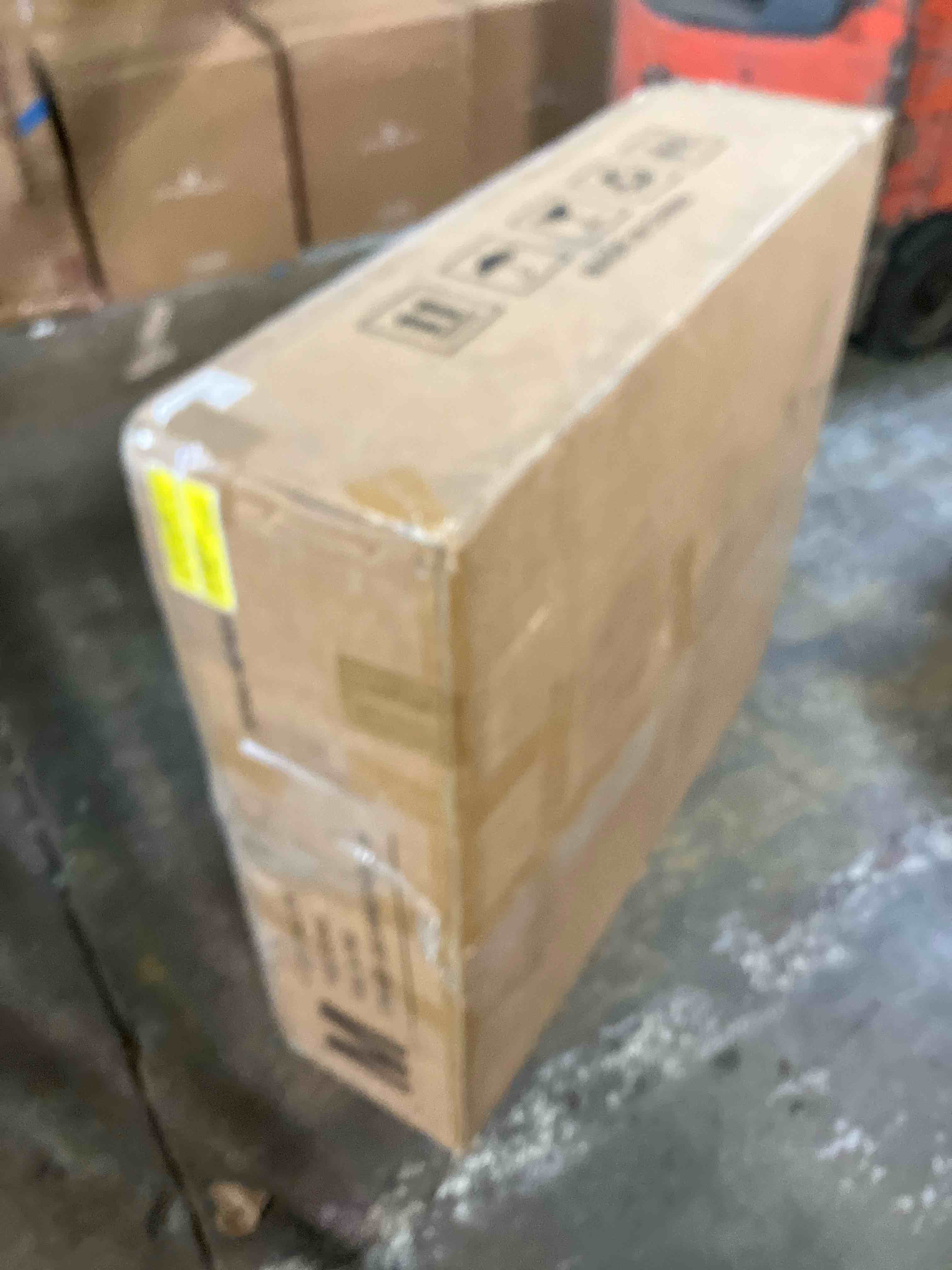 Condition photo showing As Is for Cloud Couch Sectional 141.7'' Oversized Modular Deep Seat Sofa U Shaped Comfy White Cloud Couch with Washable Cover for Living Room 4 Seater with 2 Ottoman