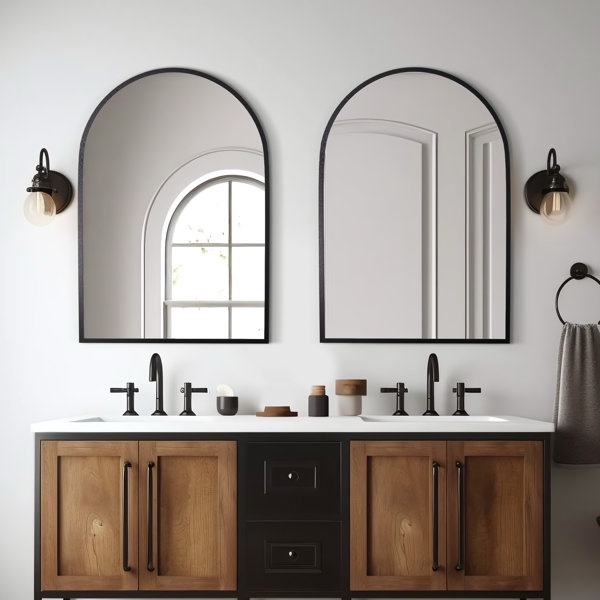 margulies metal arch mirror (set of 2)