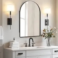 dajanee 24" w 36" h recessed framed medicine cabinet with mirror 