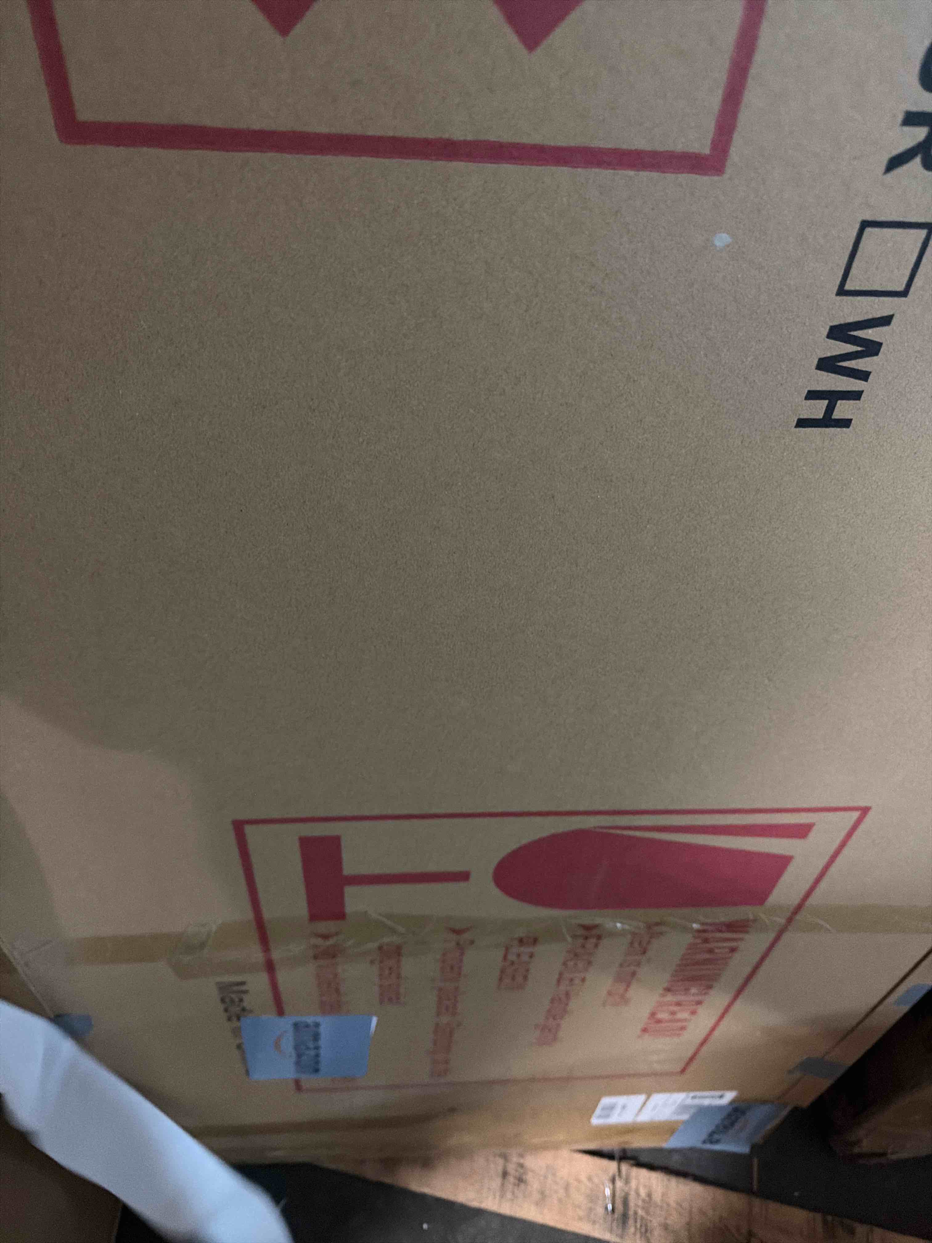 Condition photo showing New/Like New for Antok Arched Full Length Mirror, 76"x34" Arched Floor Mirror, Glassless Mirror Full Length with Stand, Floor Mirror Freestanding, Wall Mounted Mirror for Bedroom Living Room, Gold Gold 76"L x 34"W