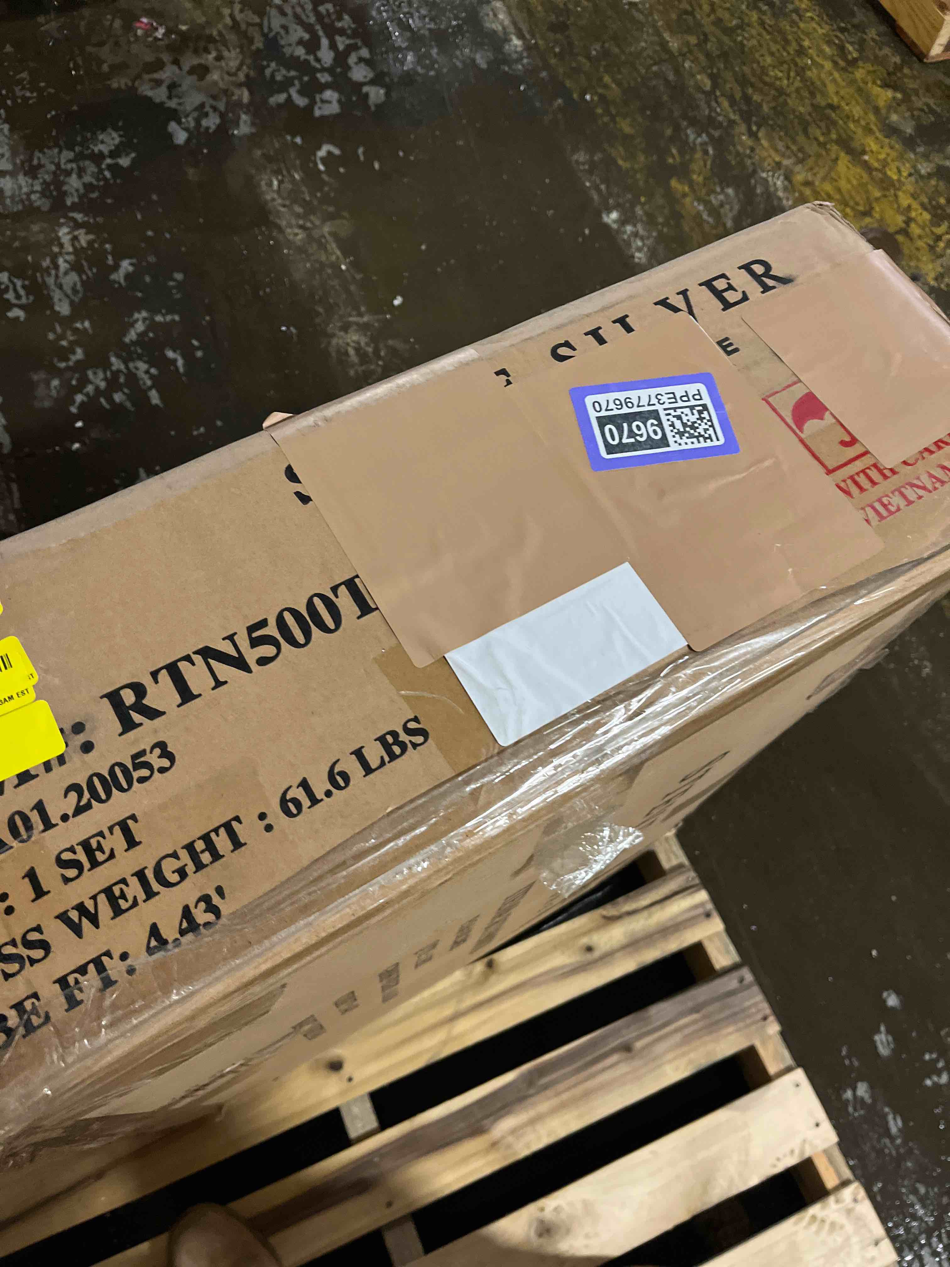 Condition photo showing As Is for Roatan Table Base(Table base only )