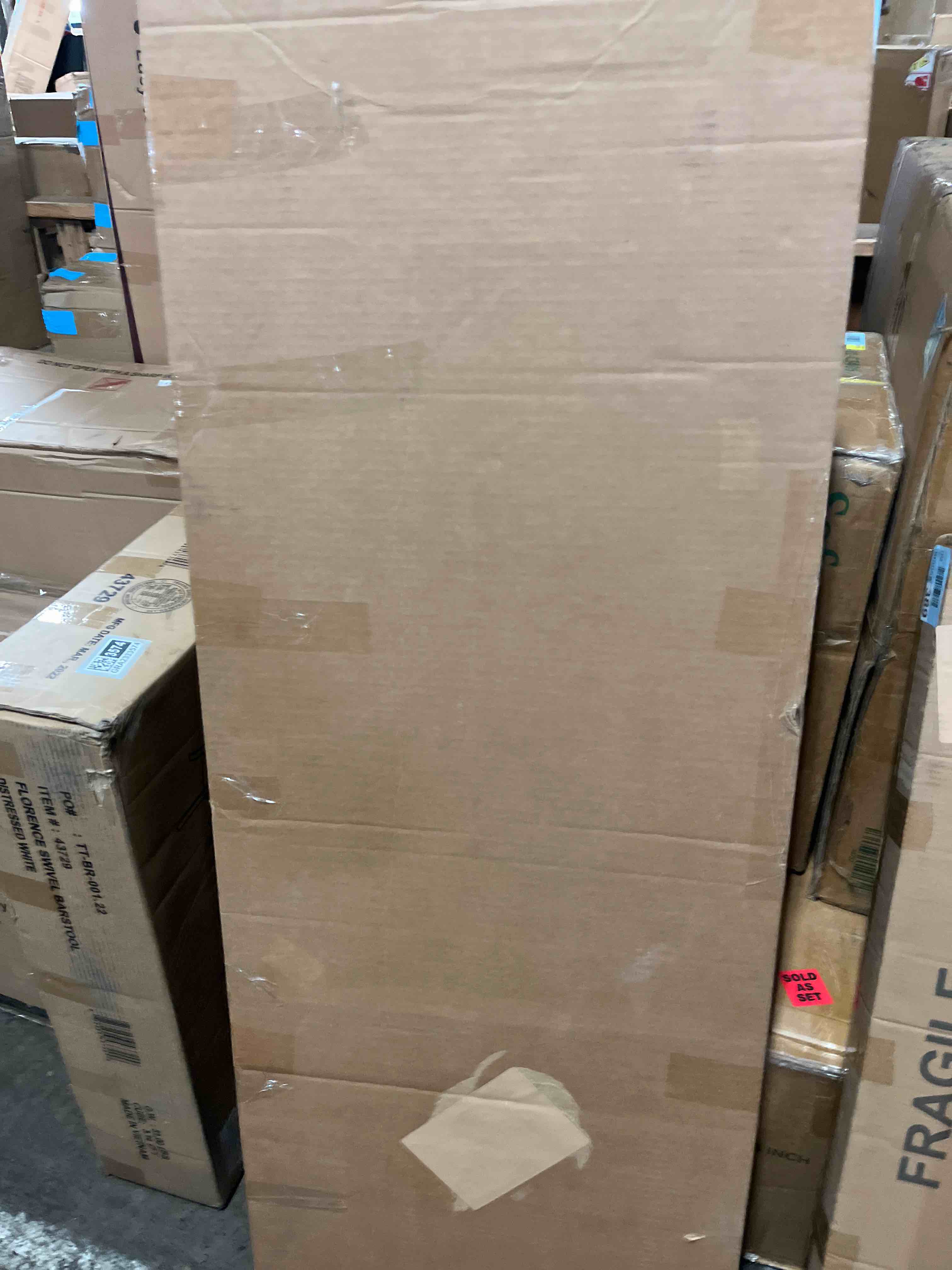 Condition photo showing Good Condition for Vintage Forest Landscape in Sepia Tones Modern Art