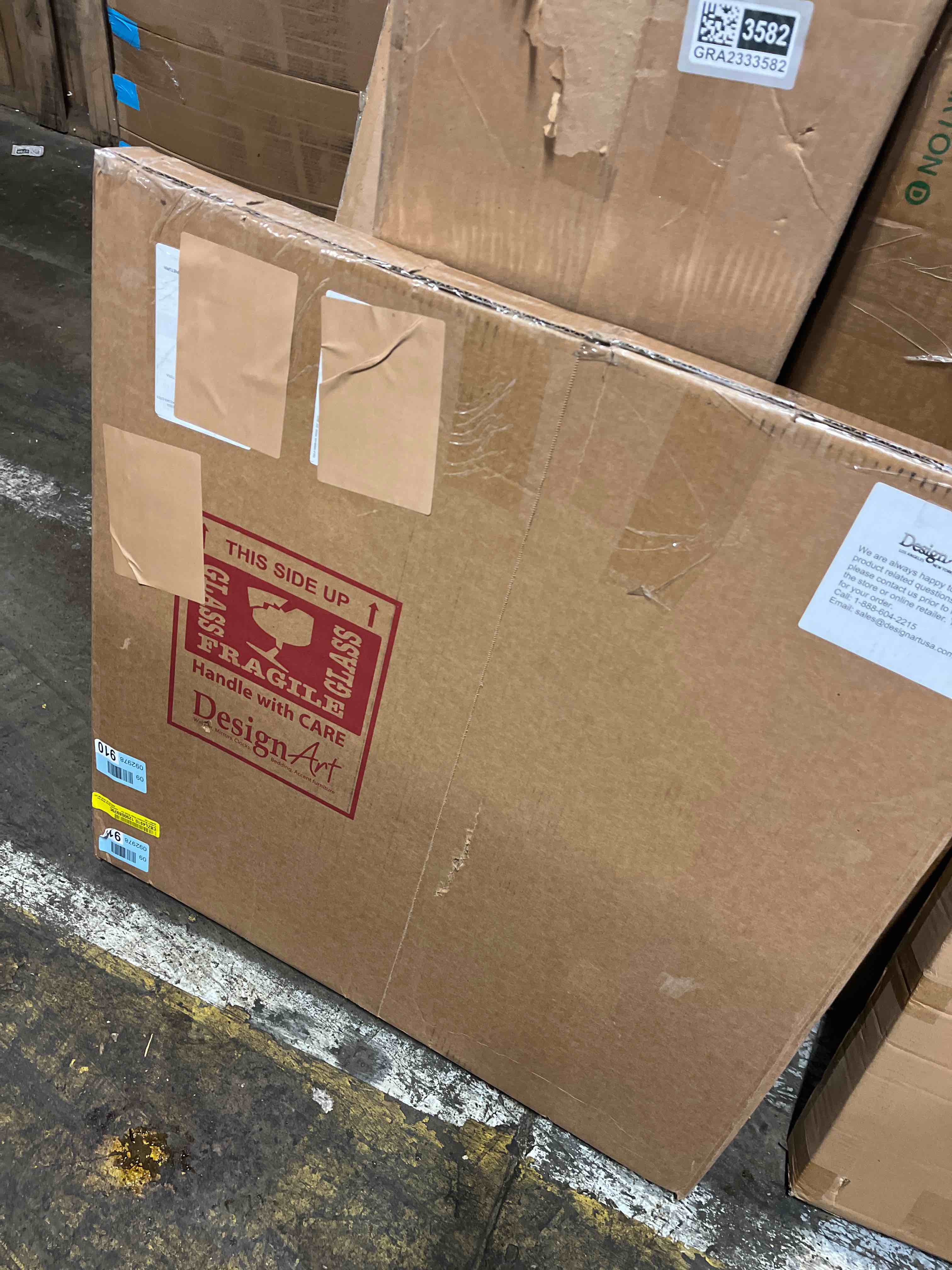 Condition photo showing New/Like New for Graceful Minimalism Beige Muted Art - Abstract Round Metal Art