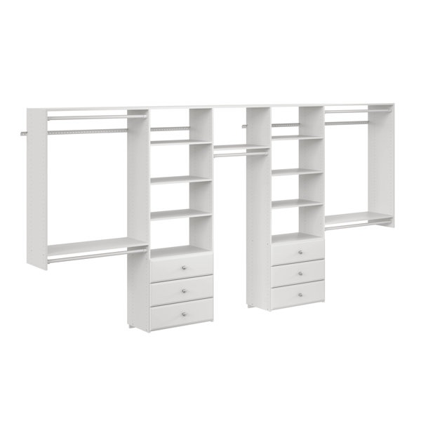 96" 144" Closet System (Can Be Cut To Fit)(BOX 2 of 2 only )