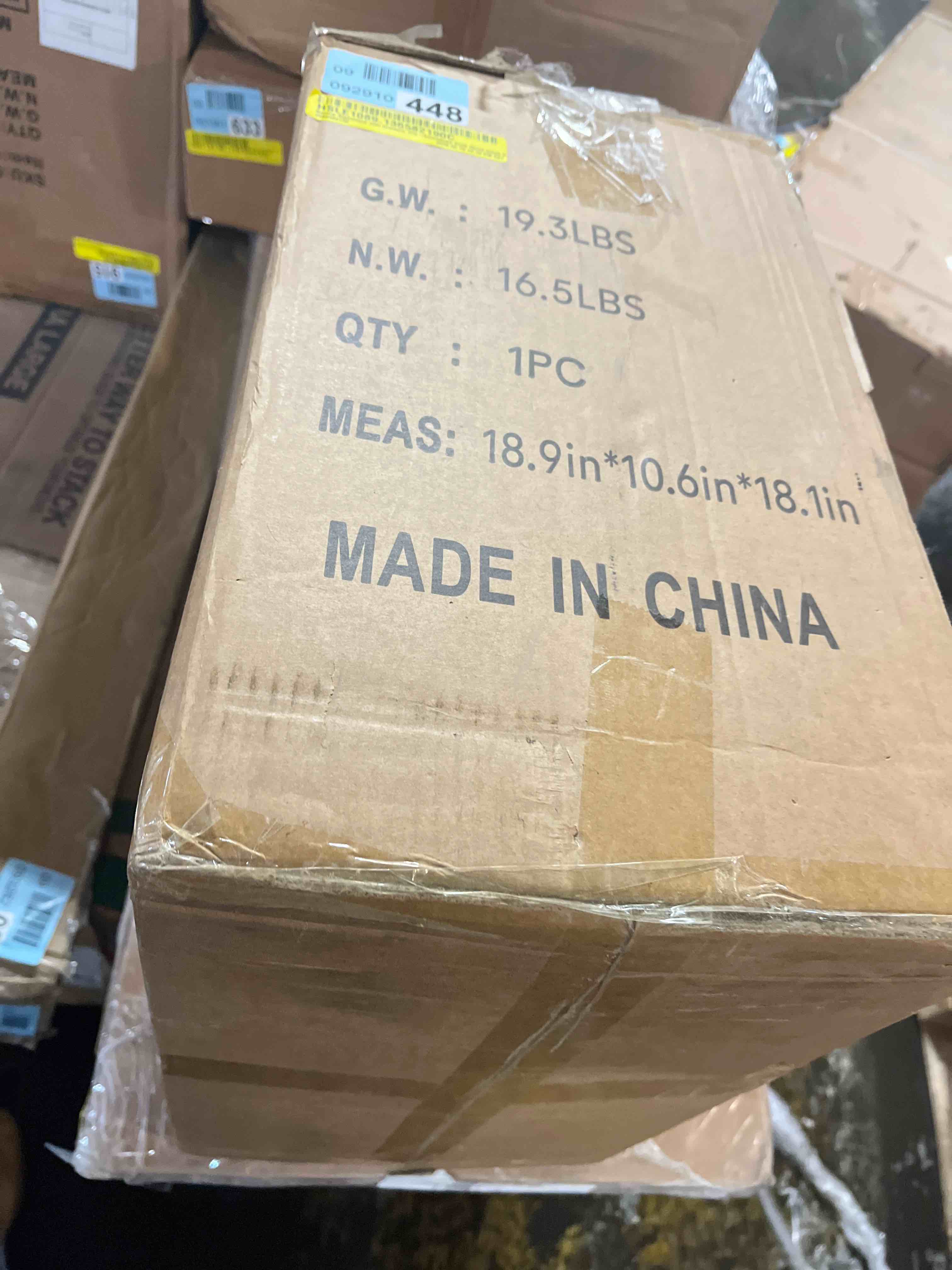 Condition photo showing New/Like New for Narrow Nightstand with Drawers, Pre-Assembled Solid Wood