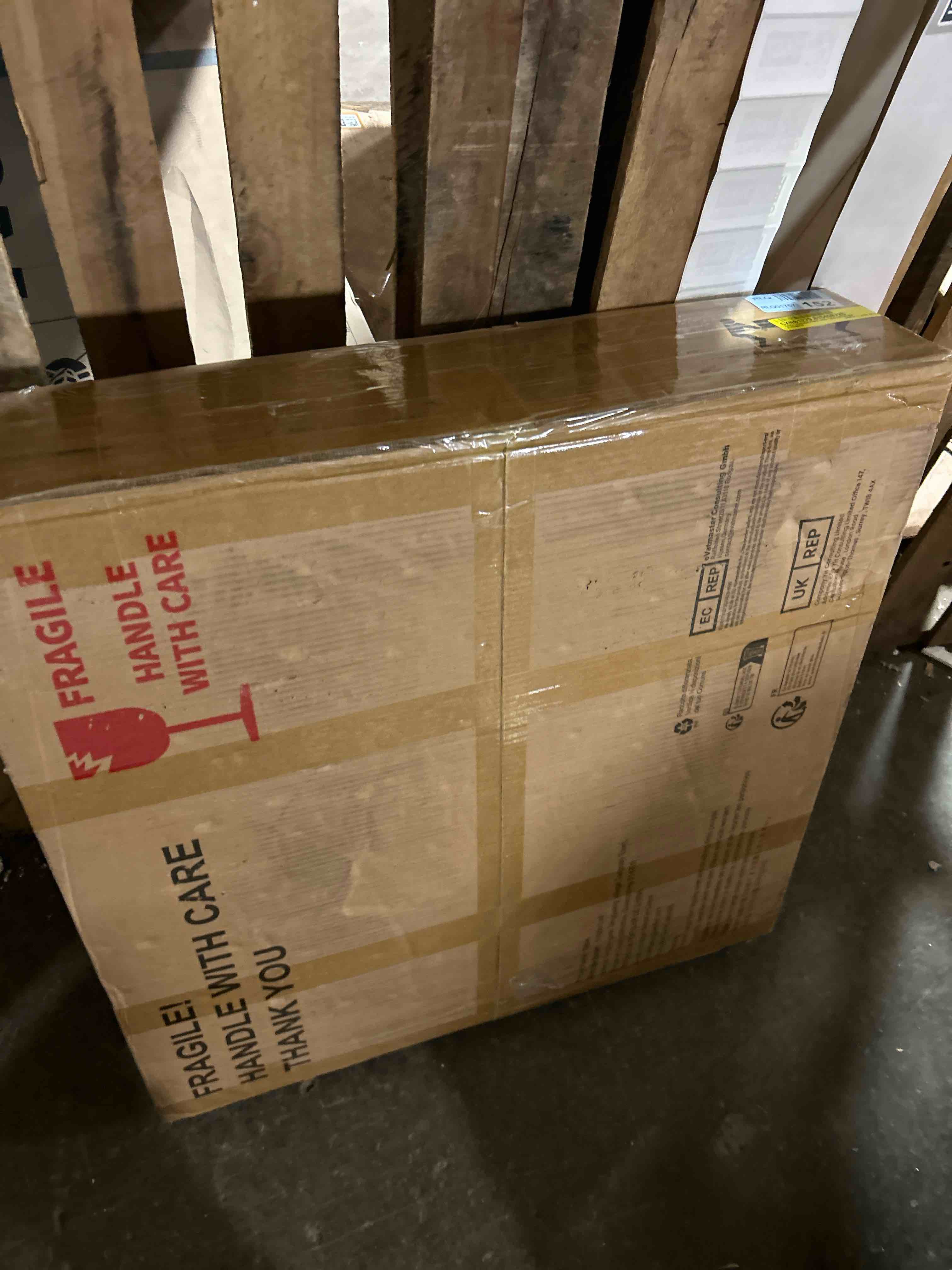 Condition photo showing New/Like New for Aerika Extendable Frame Coffee Table with Storage