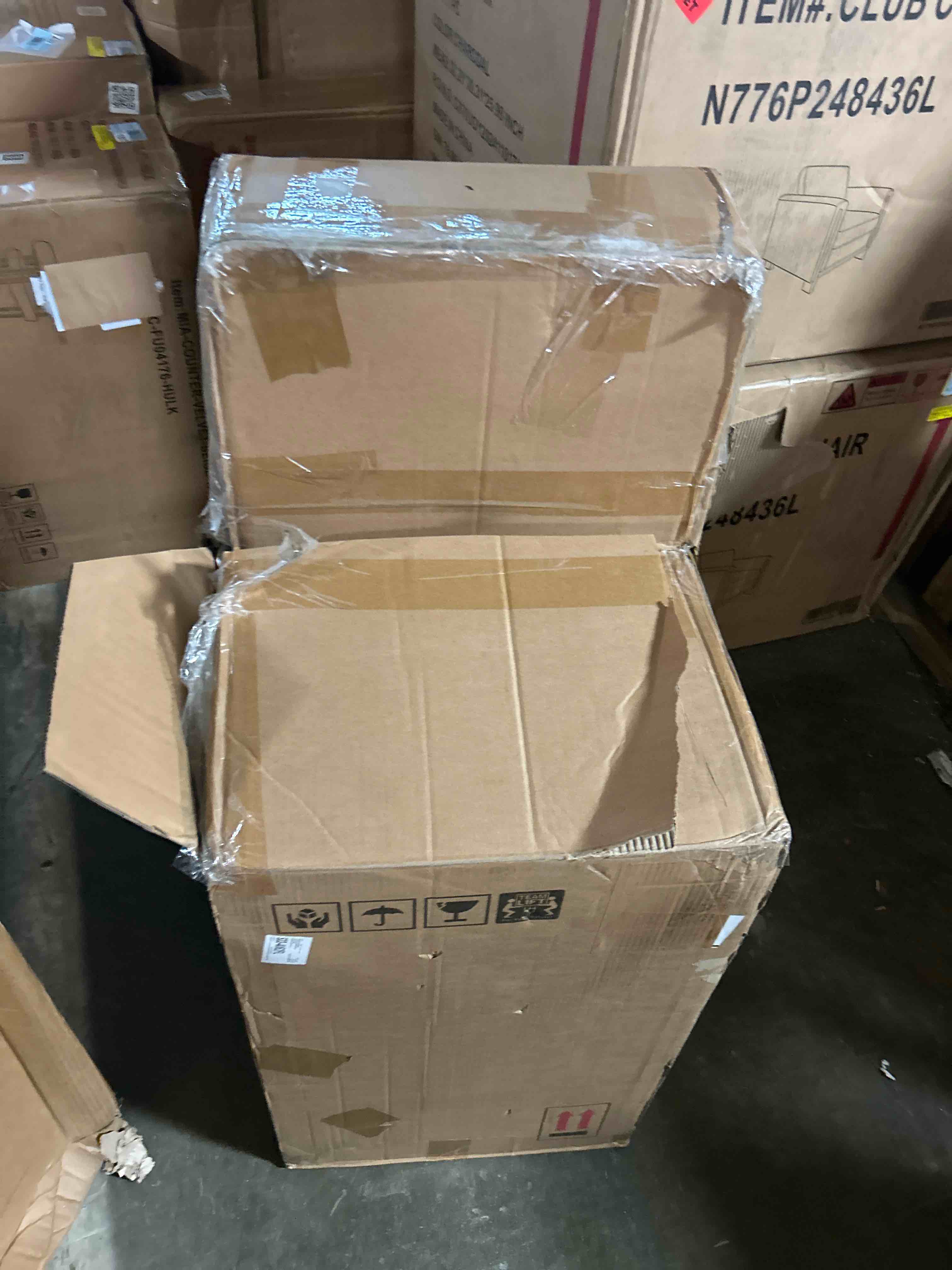 Condition photo showing New/Like New for Oona Vegan  Leather  Bar & Counter Stool