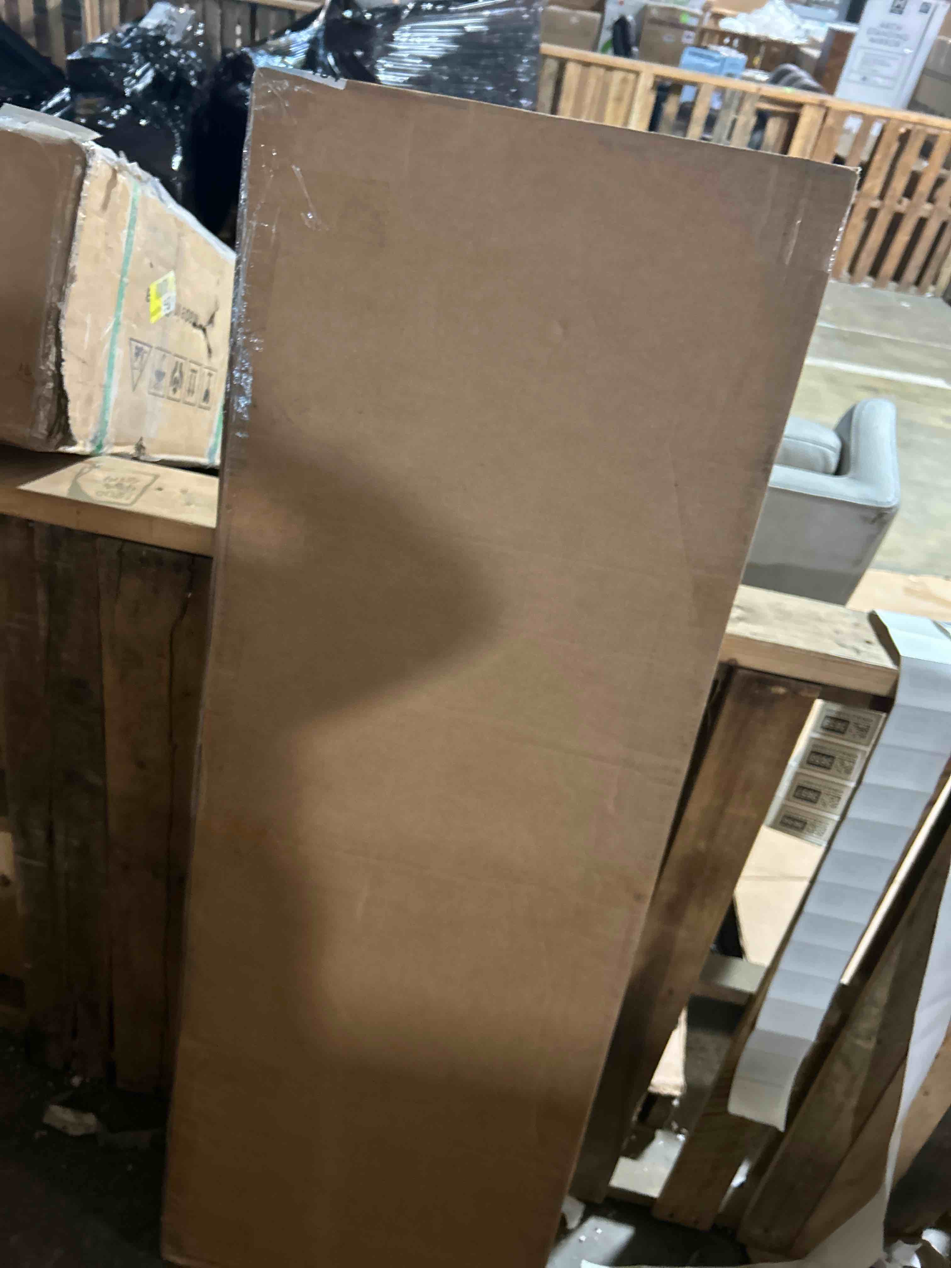 Condition photo showing New/Like New for Dramatic Luminous Cloud Floating in Dark Sky Framed Print Wall Art(30 by 60)