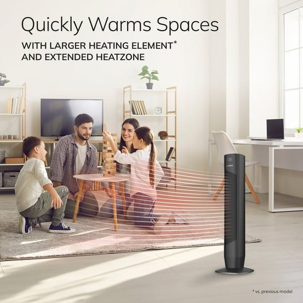 Condition photo showing New/Like New for  Lasko 32" Oscillating Ceramic Tower Space Heater with Remote