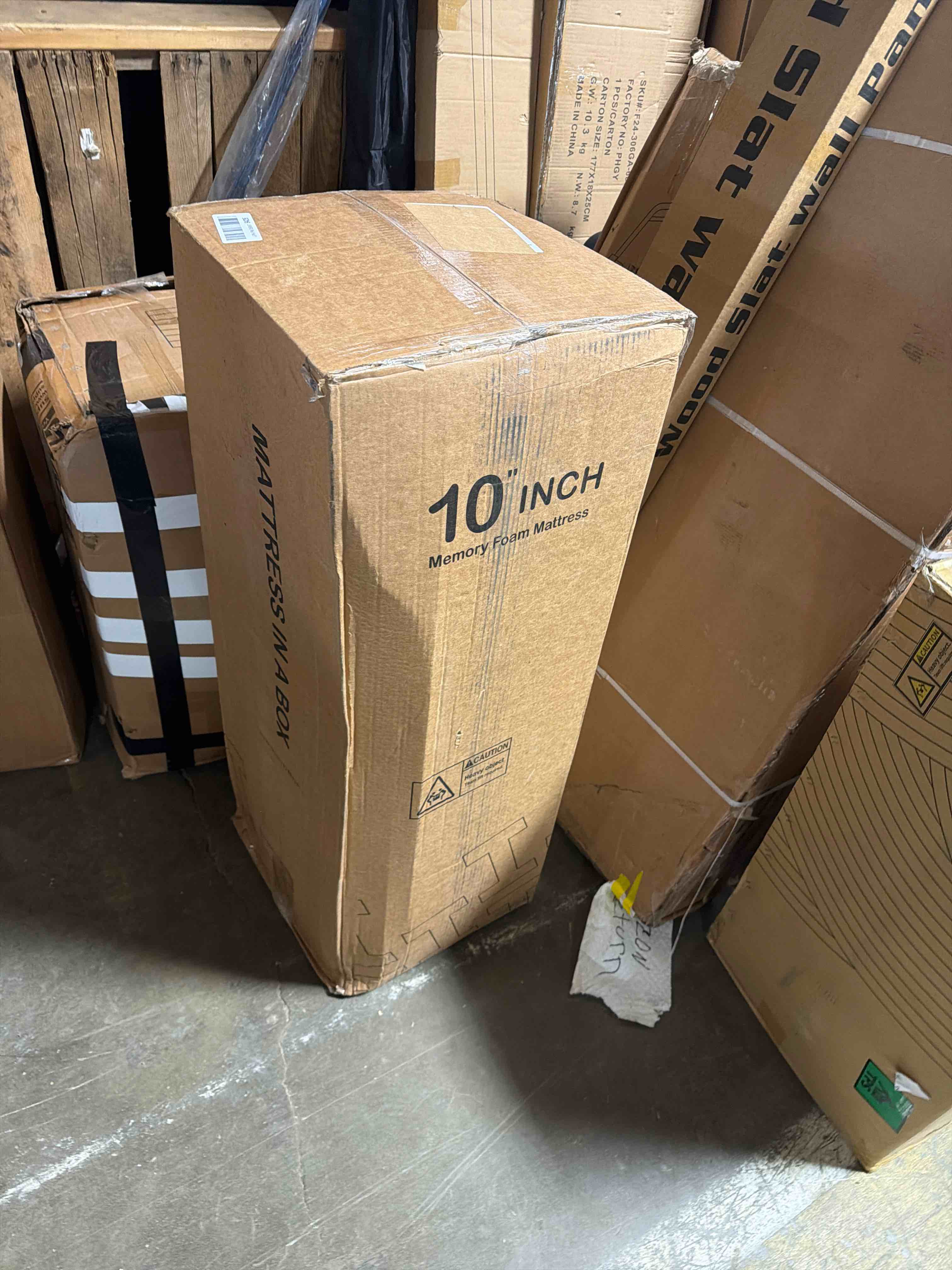 Condition photo showing New/Like New for FDW 10 inch Twin XL Mattress Gel Memory Foam Mattress Medium Firm Mattresses for Cool Sleep Relieving Pressure Relief CertiPUR-US Certified Mattress in a Box