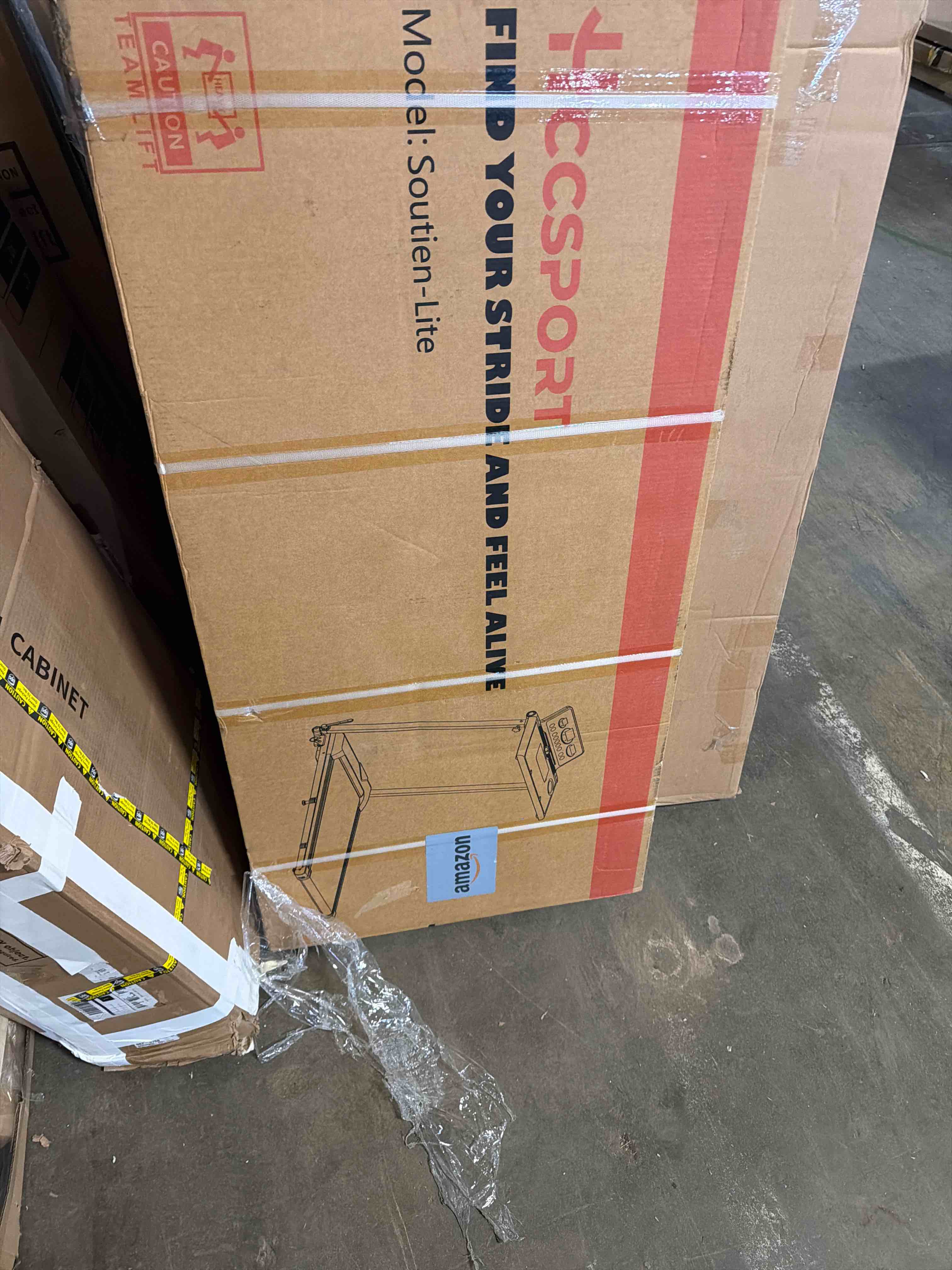 Condition photo showing New/Like New for MCRG Walking Pad with Handle Bar, 3.5HP Electric Running Walking Pad Treadmill with Handles, 0.6-10.0MPH Portable Small Treadmill with Handle Bar for Home Small, 400 LBS Capacity Black-1