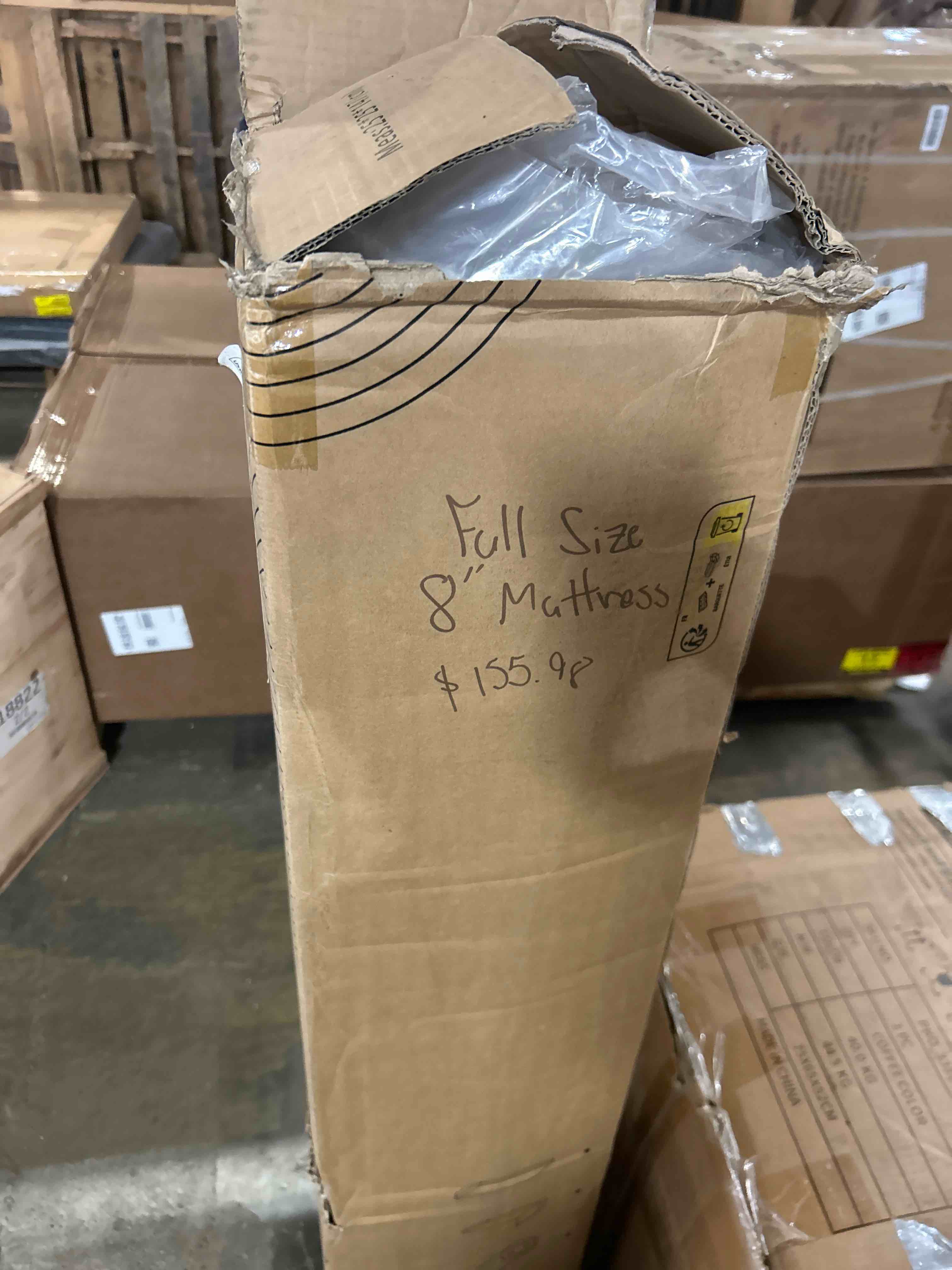 Condition photo showing New/Like New for LIFEMENT 8 Inch Twin Graphite Infused Memory Foam Mattress in a Box | Medium Firm Bed, Fiberglass Free, CertiPUR-US & Oeko-TEX Certified Foam, Pressure Relief Comfort