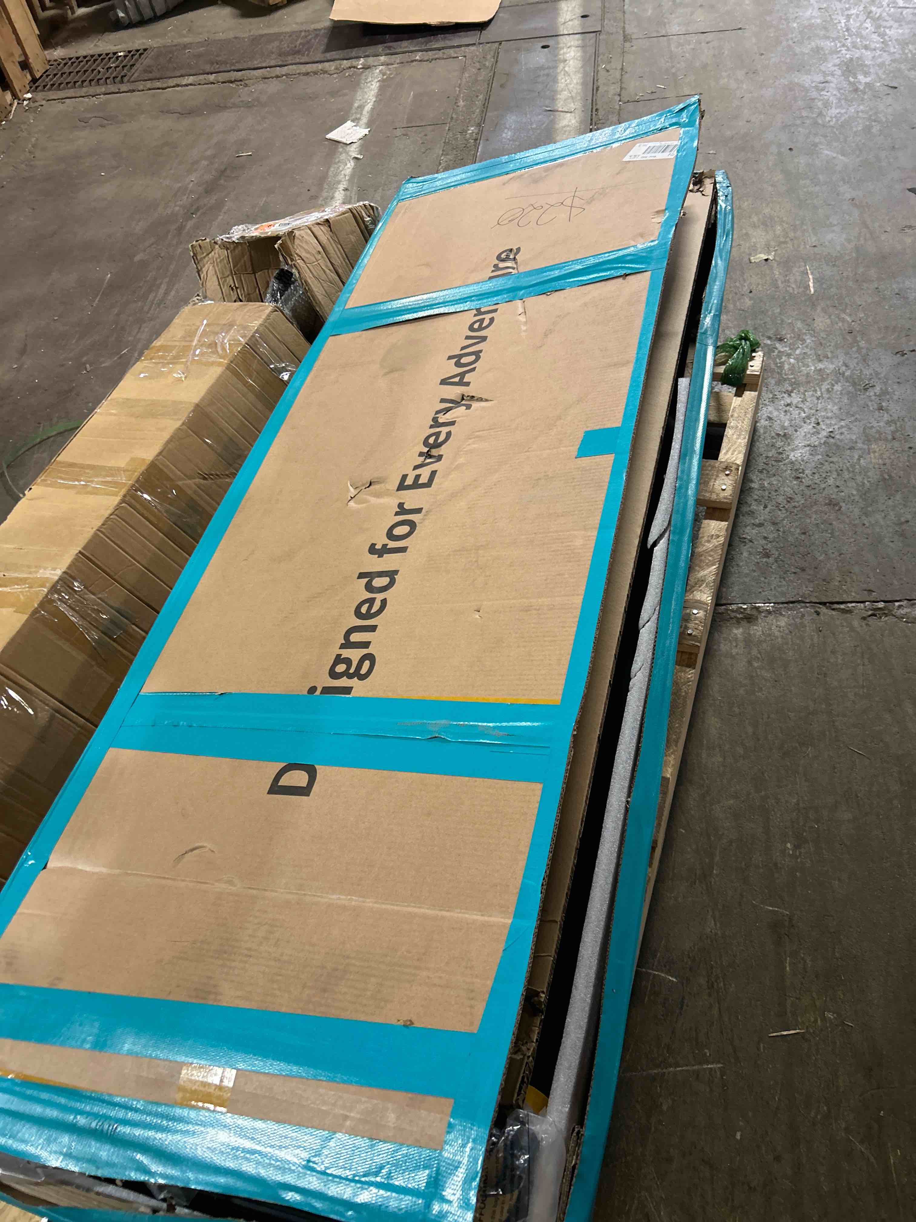 Condition photo showing Good Condition for MOSTPLUS 5.5FT Quad Fold Soft Truck Bed Tonneau Cover On Top Compatible for Ford F150 2015-2025 2026 F-150 Bed Fourth Fold Styleside Bed Cover 67Inch(box was opened)