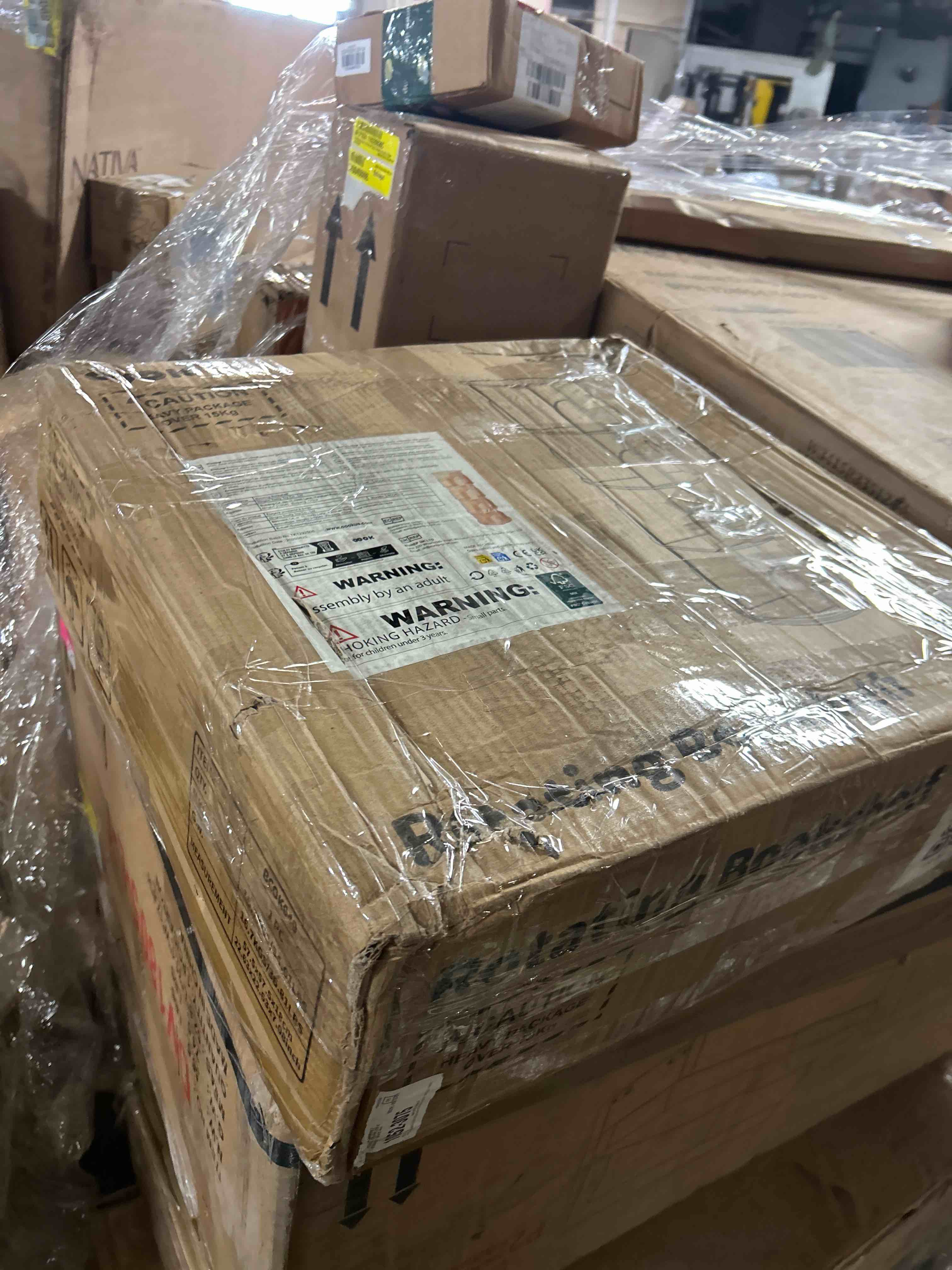 Condition photo showing New/Like New for Solid Wood Rotating Bookshelf on Wheels, 5 Tier, Round Revolving Bookcase, 360° Spinning Book Shelf Tower for Kids, Narrow Rolling Bookshelves for Small Space, Corner, Bedroom, Office, Natural