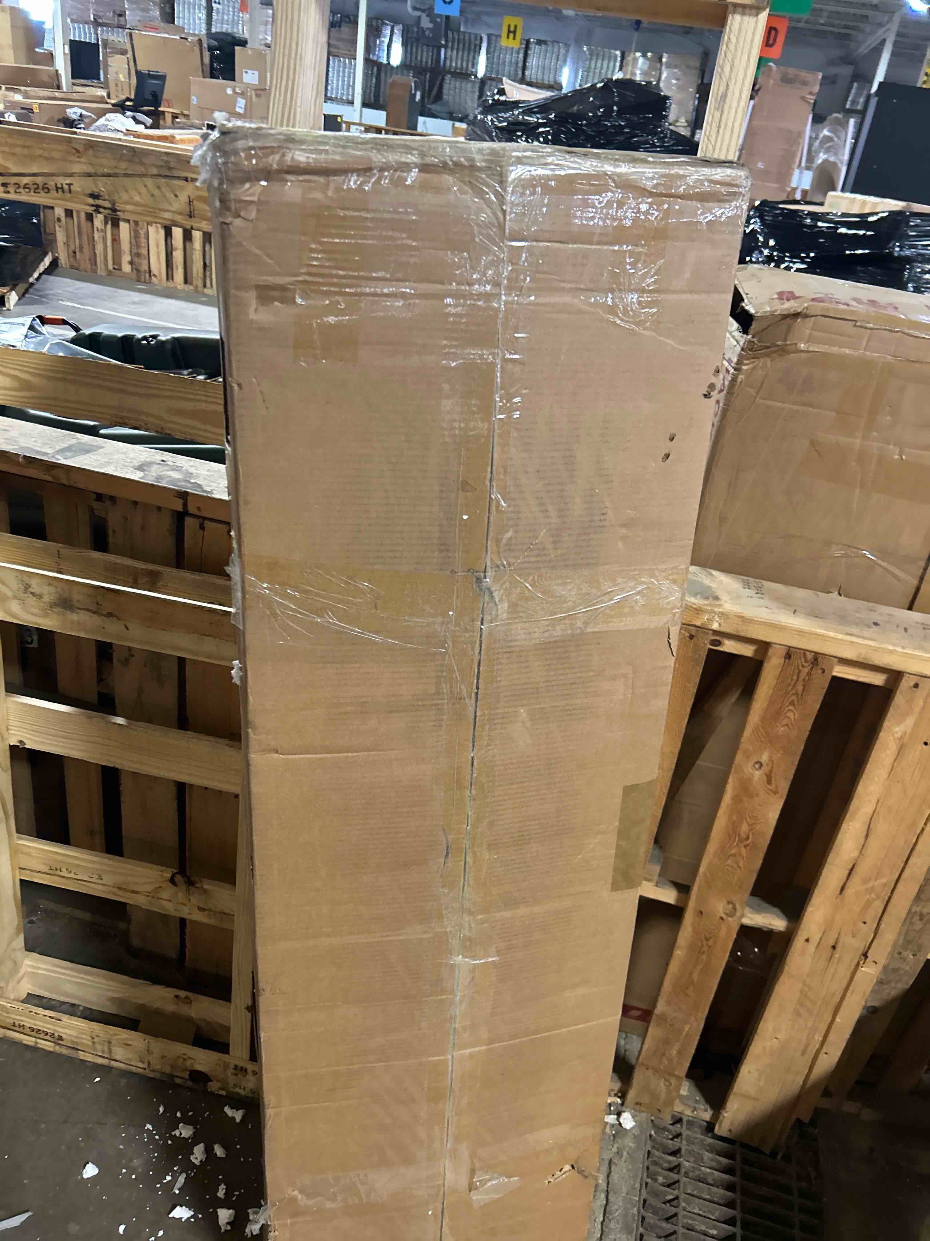 Condition photo showing New/Like New for DICTAC Twin Size Loft Bed with L-Shaped Desk and 7 Storage Drawers,Metal Twin Loft Bed for Kids with LED Lights and Charging Station,13.11" H Safety Guardrail and Ladder,No Box Spring Needed, White