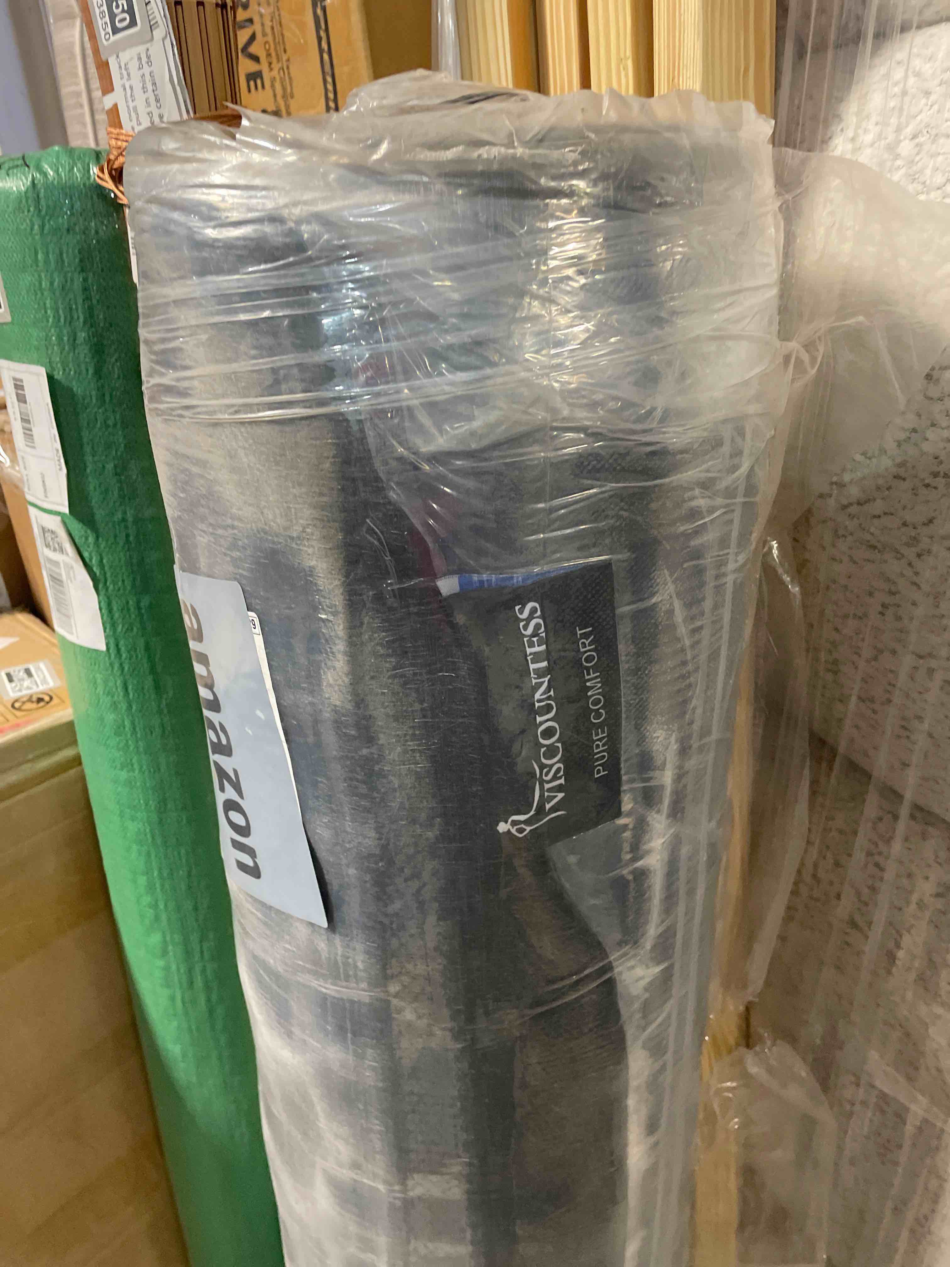 Condition photo showing New/Like New for Queen Mattress, 12 Inch Hybrid Mattresses Black, Euro Top Medium Firm for Back & Lumbar Support, 100 Night Trial, Individual Pocket Spring for Motion Isolation & Pressure Relief