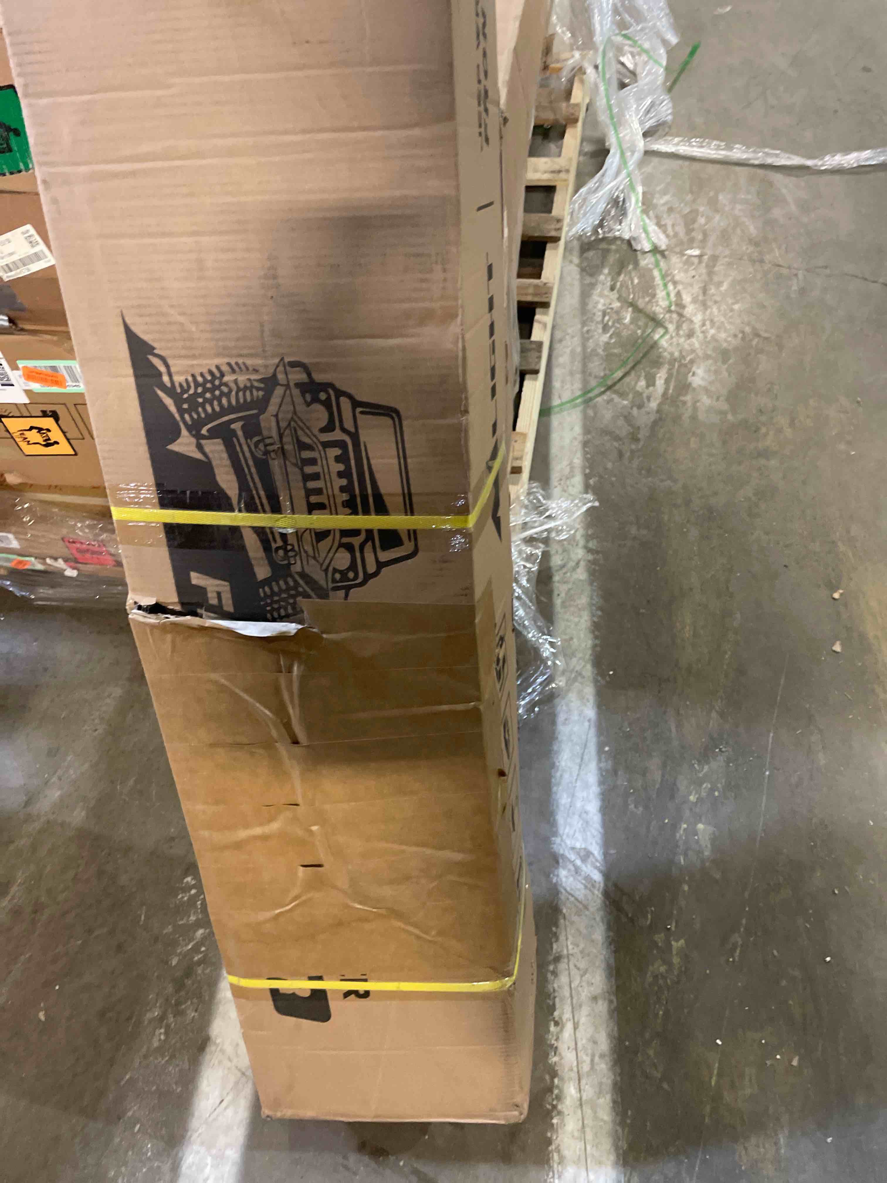 Condition photo showing New/Like New for Nilight Front Bumper Compatible for 2007-2018 Wrangler JK/JKU 2018-2025 JL/JLU 2020-2025 Gladiator JT with 72W LED Bar 2 x 18W Pod 2X 18W Single Row Winch Plate