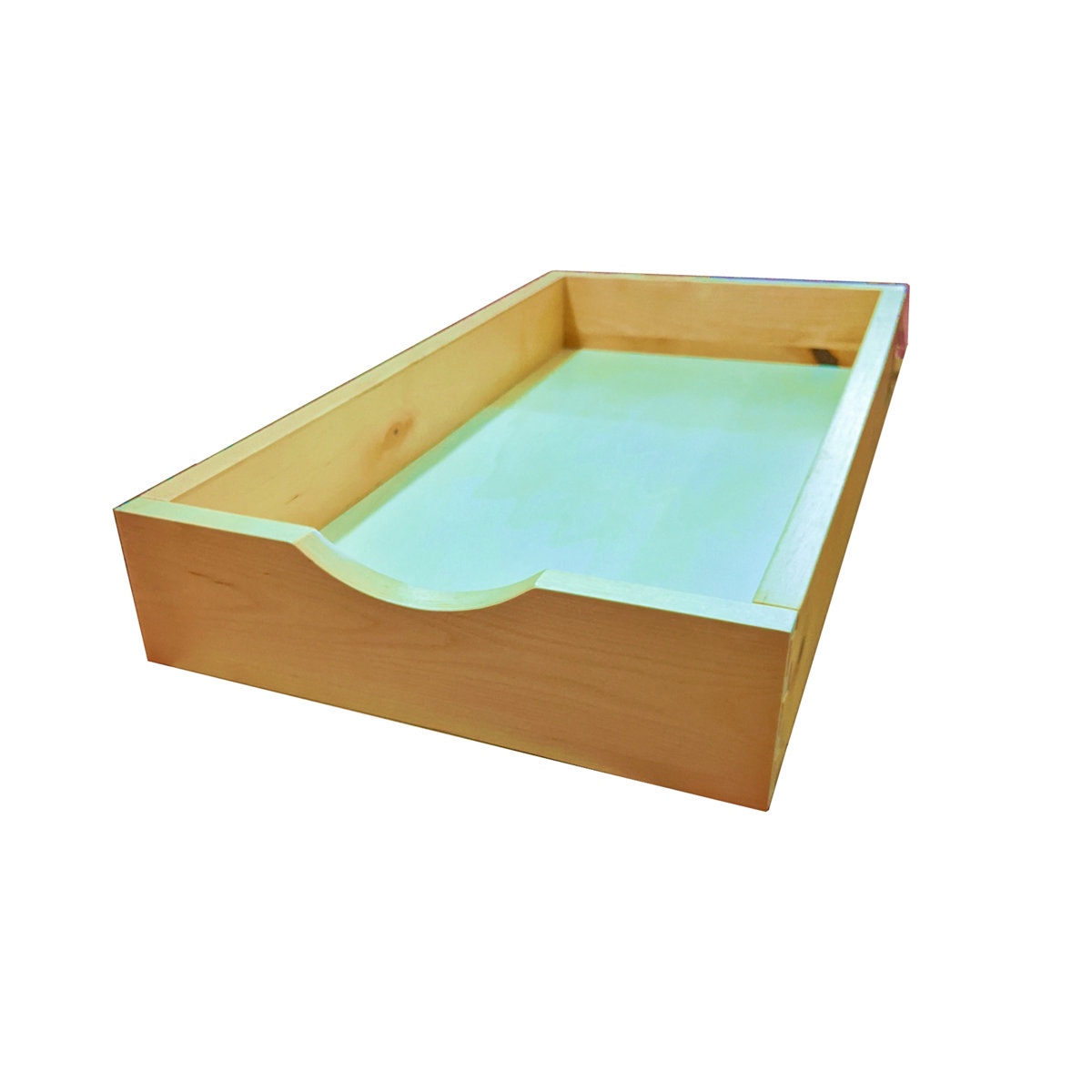 Daiona Solid Wood Pull-Out Drawer Box โ 21" Deep Cabinet Organizer in Multiple Widths Out Tray with Brackets