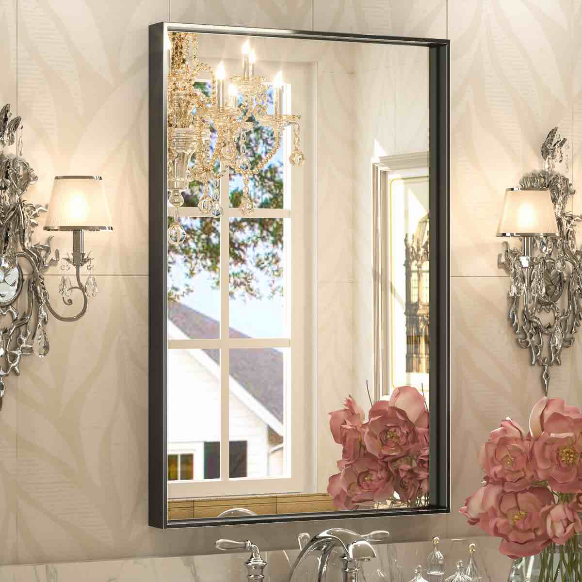 Stemn Framed Bathroom Vanity Mirror Accent Mirror