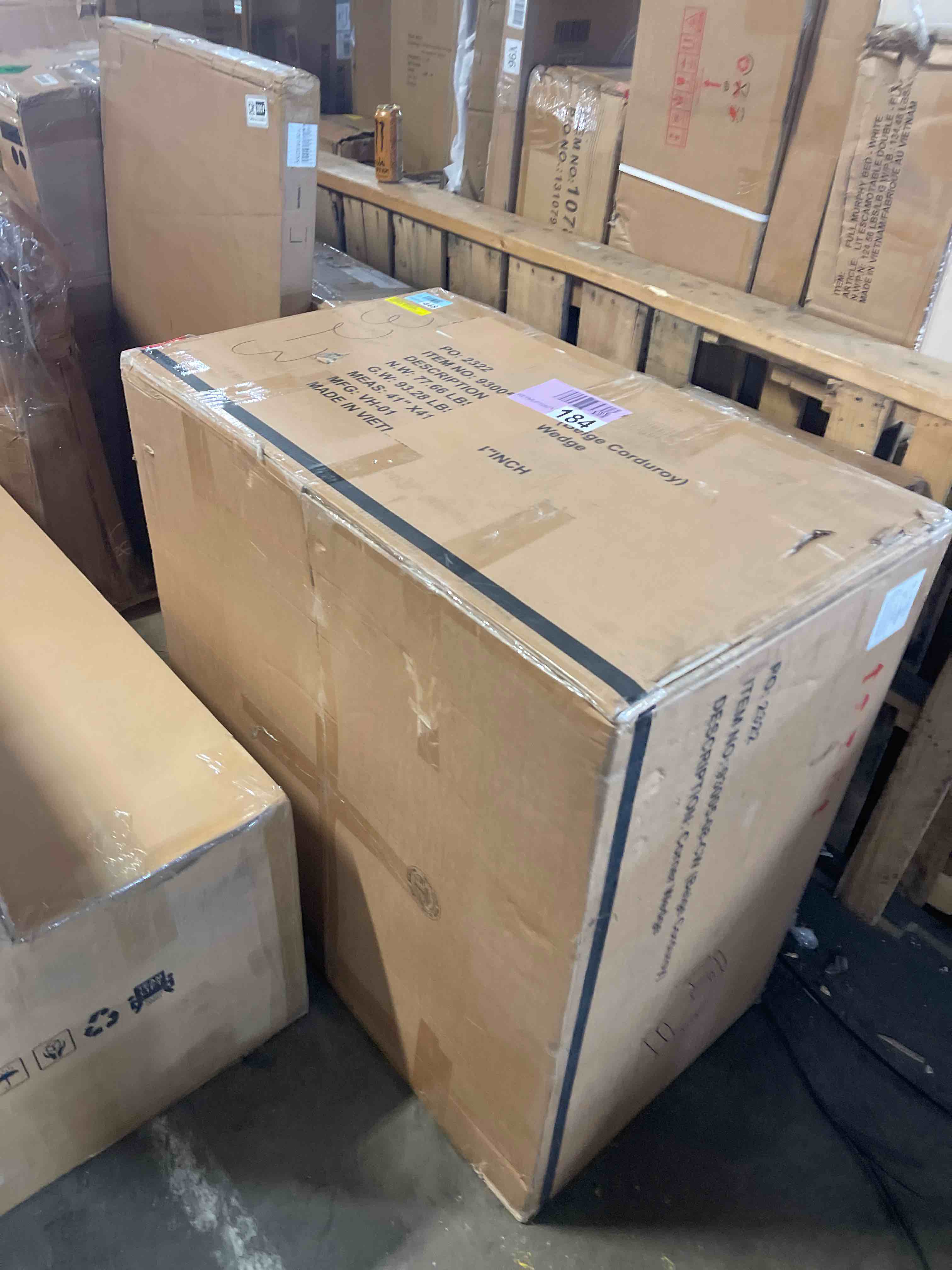 Condition photo showing New/Like New for Chelsea Corner Wedge - Beige Corduroy