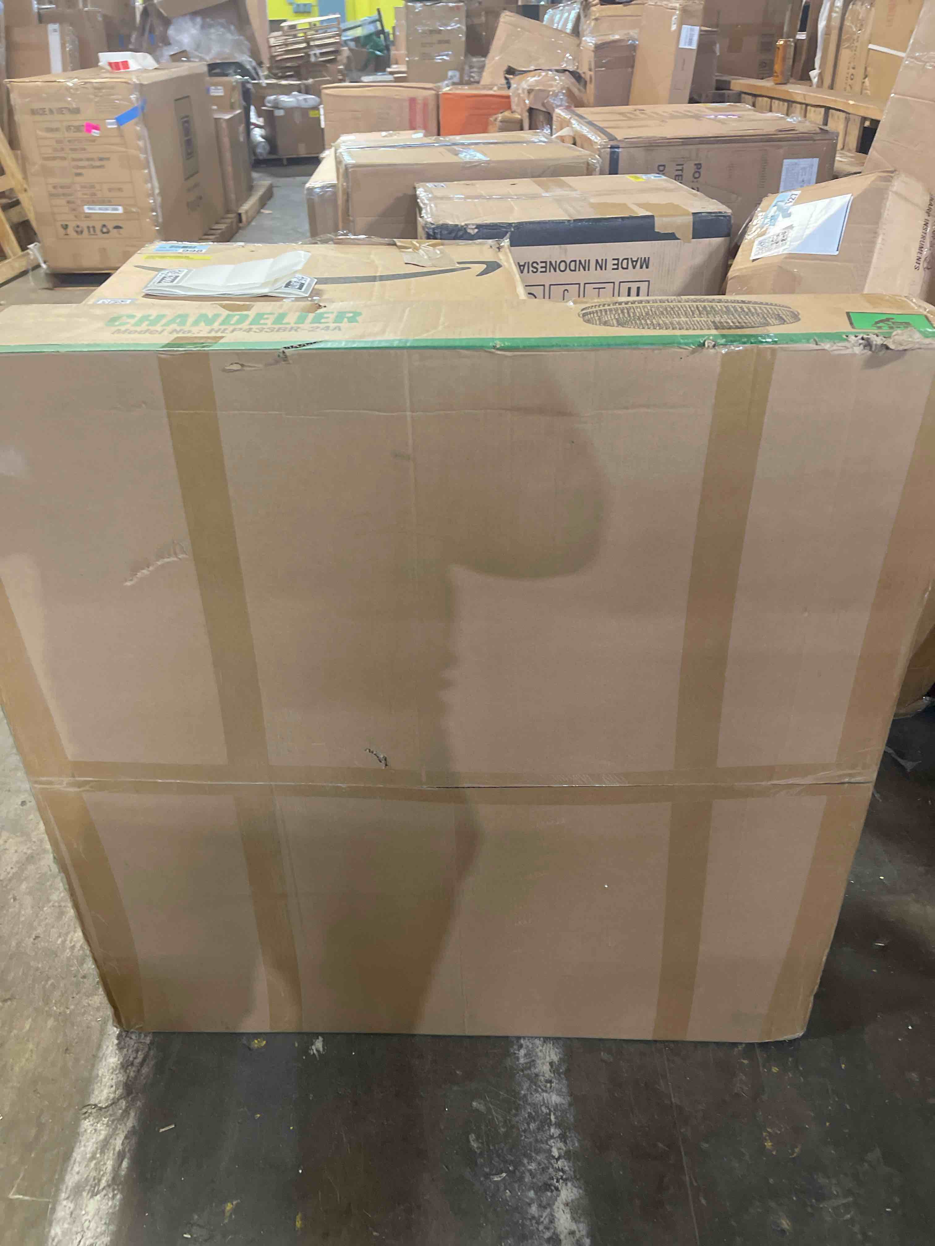 Condition photo showing New/Like New for 30'' Modern Crystals Chandelier 12-Light Large Black Crystal Chandeliers for Entryway 3-Tier K9 Crystal Ceiling Pendant Light Fixture for Living Room Dining Room Foyer Kitchen Bedroom