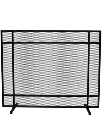 erick iron fireplace screen